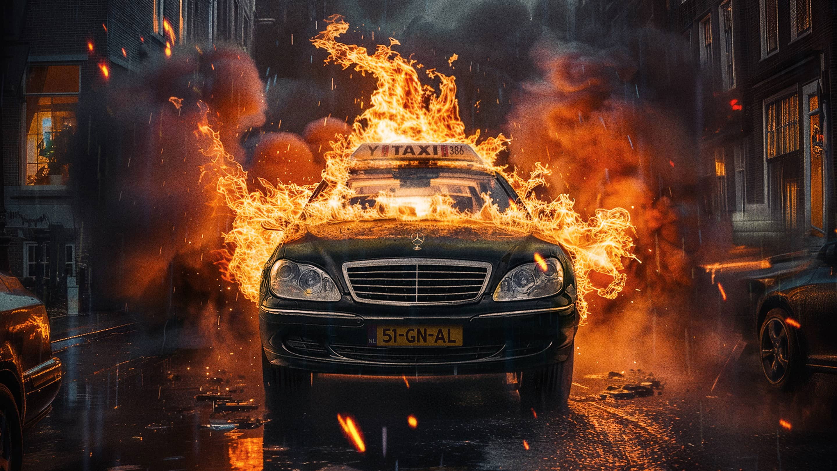 Backdrop for De Taxioorlog