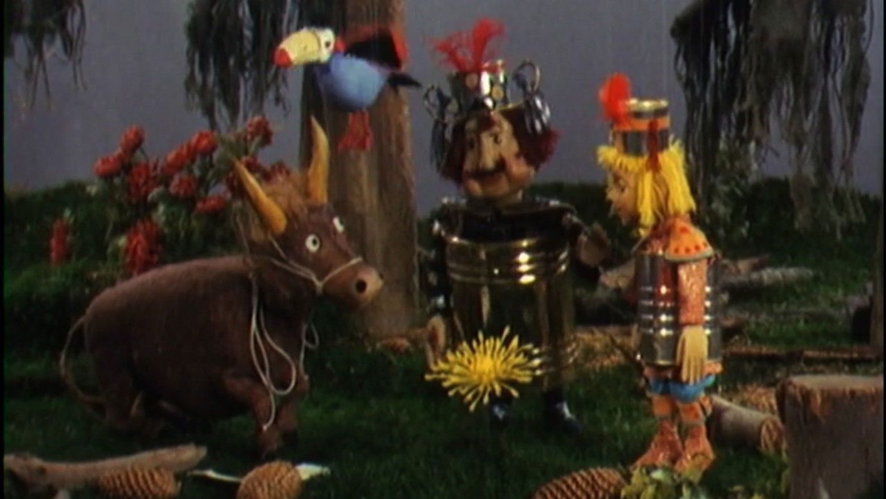 Backdrop for Augsburger Puppenkiste - Don Blech und der goldene Junker