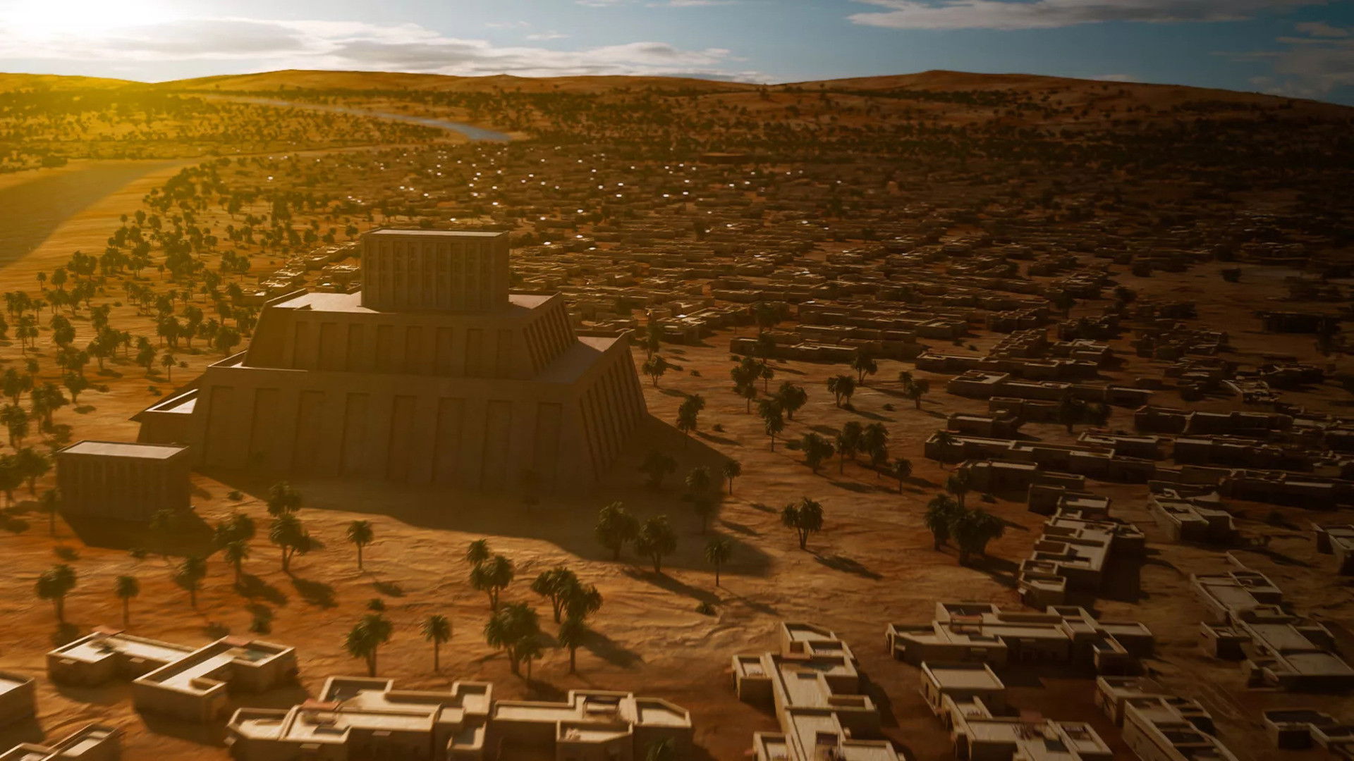 Backdrop for Le monde perdu des rois sumériens