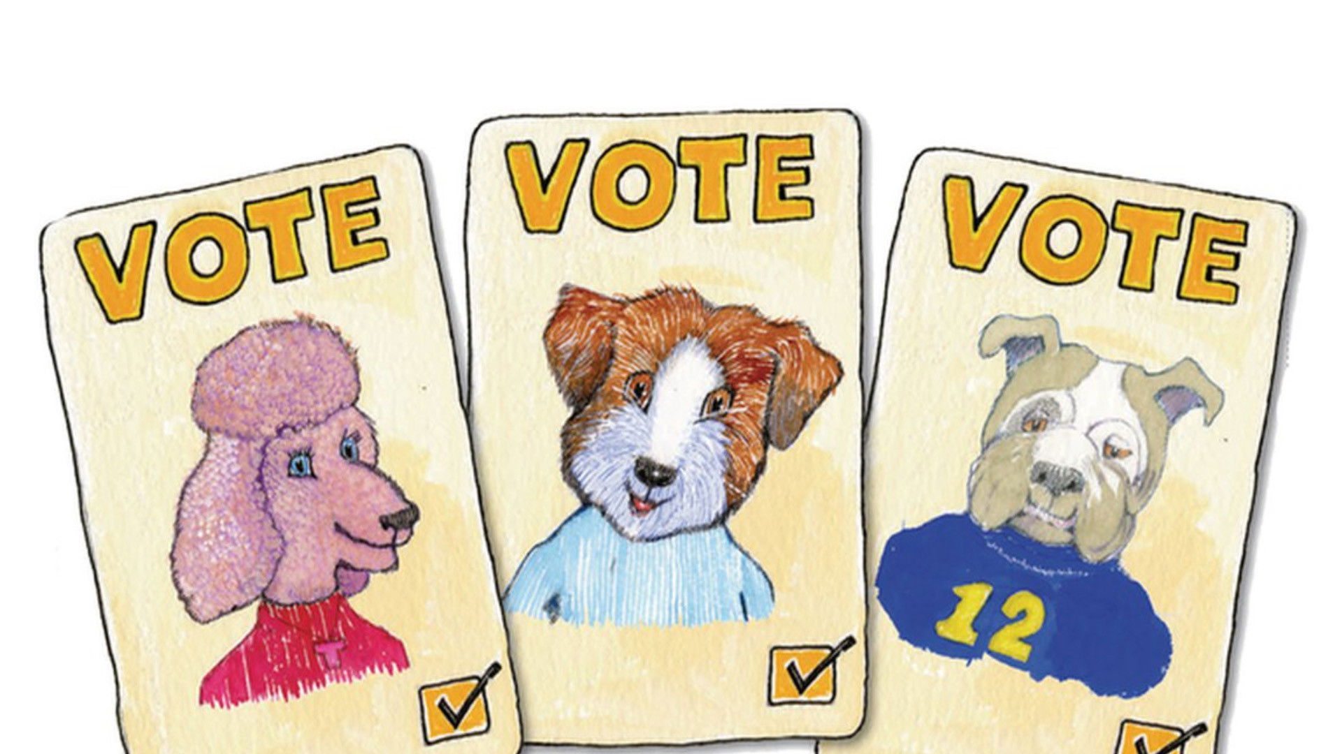 Backdrop for Otto Runs For President