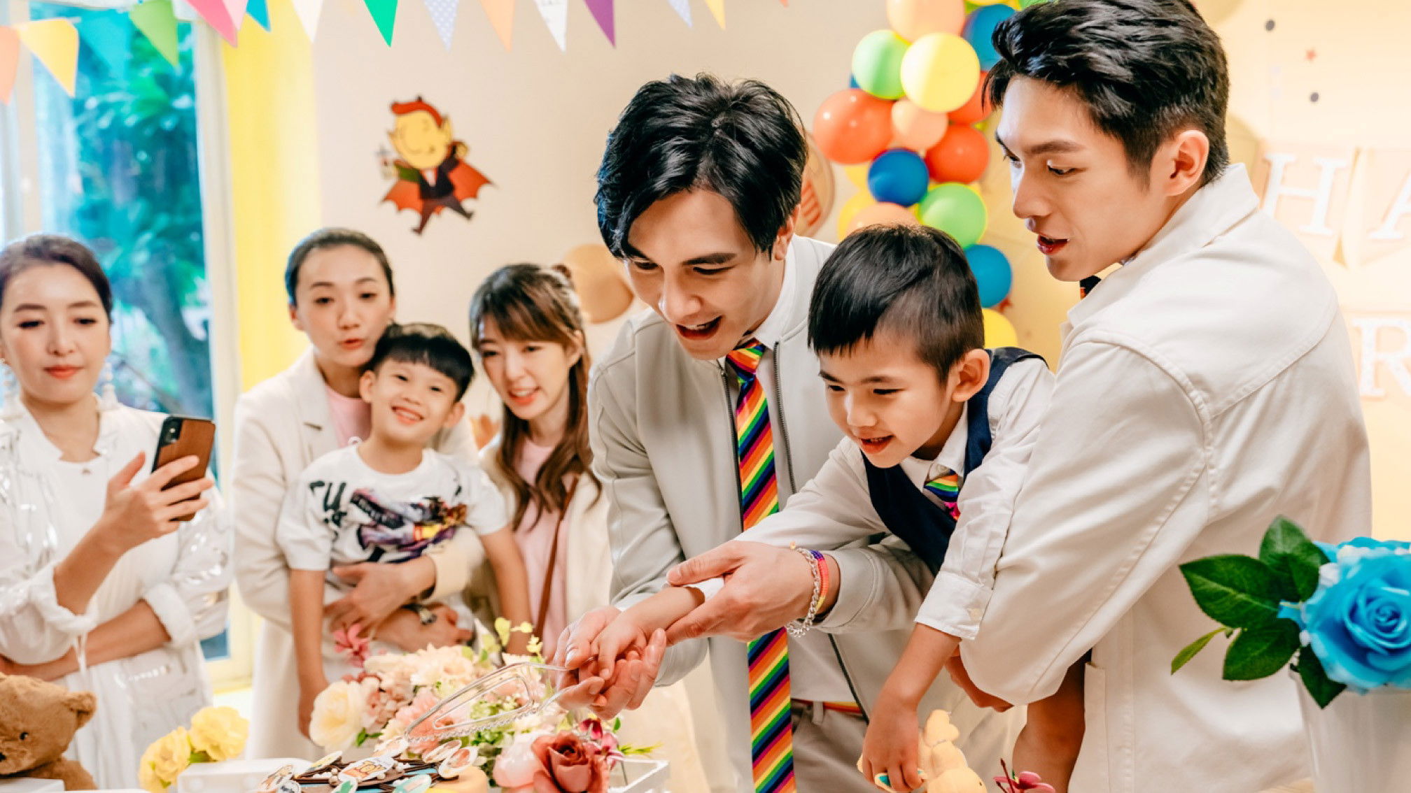 Backdrop for Papa & Daddy