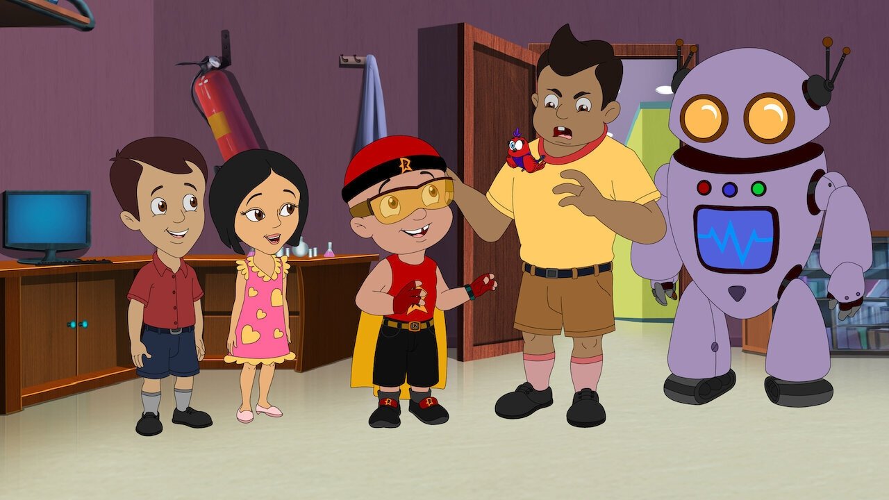 Backdrop for Mighty Raju