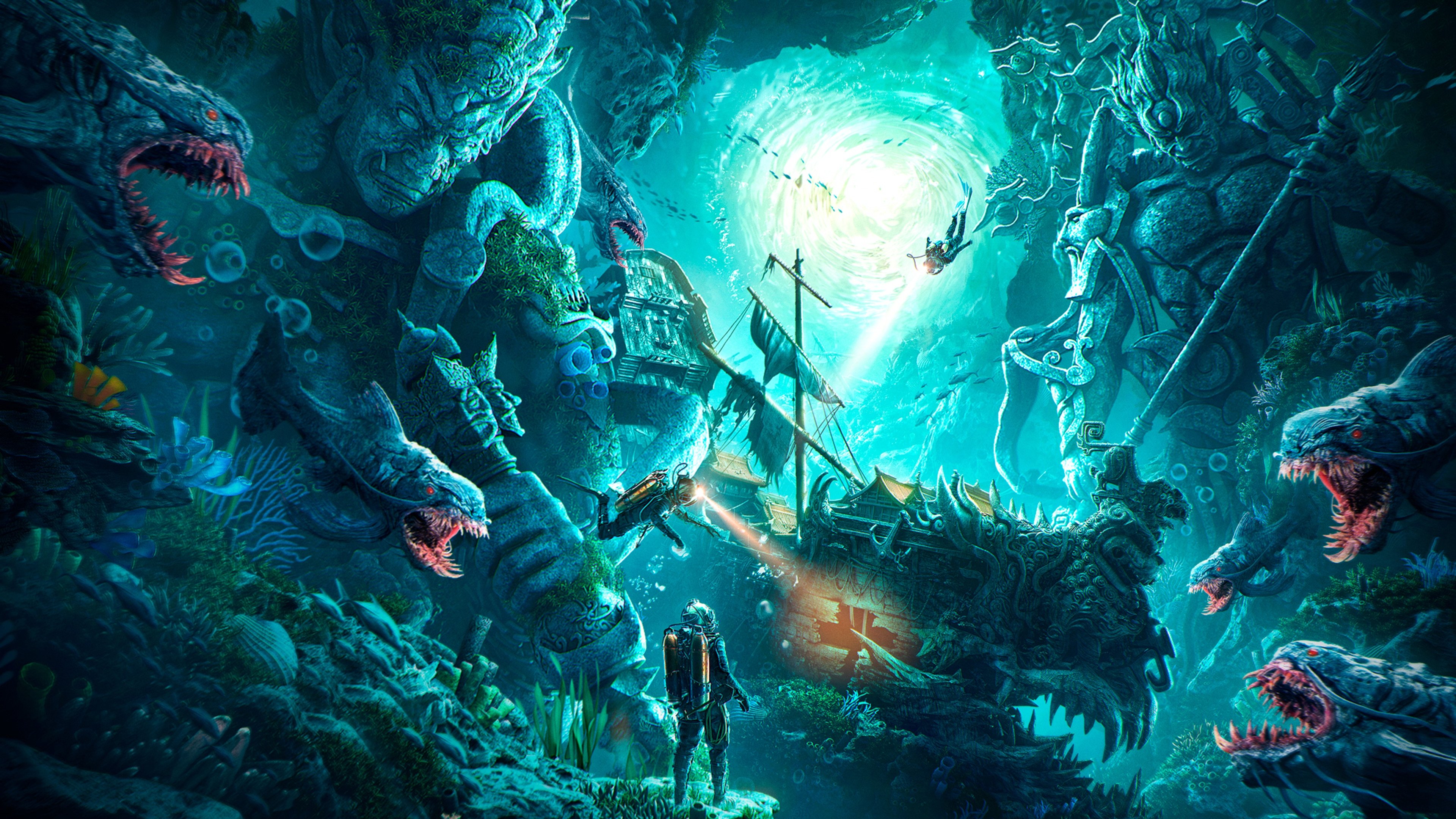 Backdrop for Mojin: Return to the South China Sea