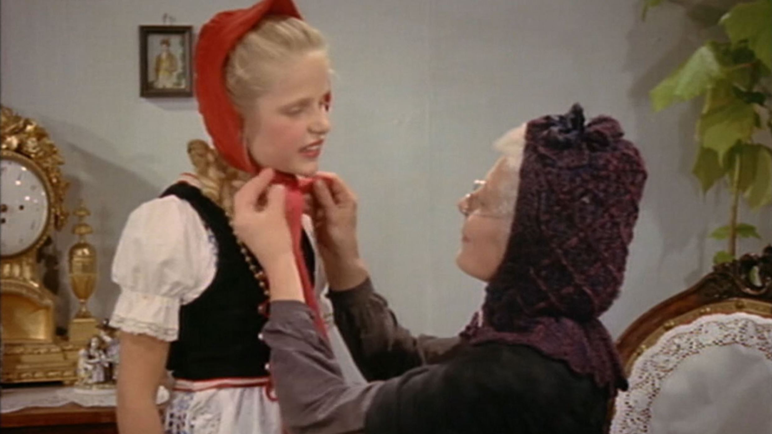 Backdrop for Little Red Riding Hood