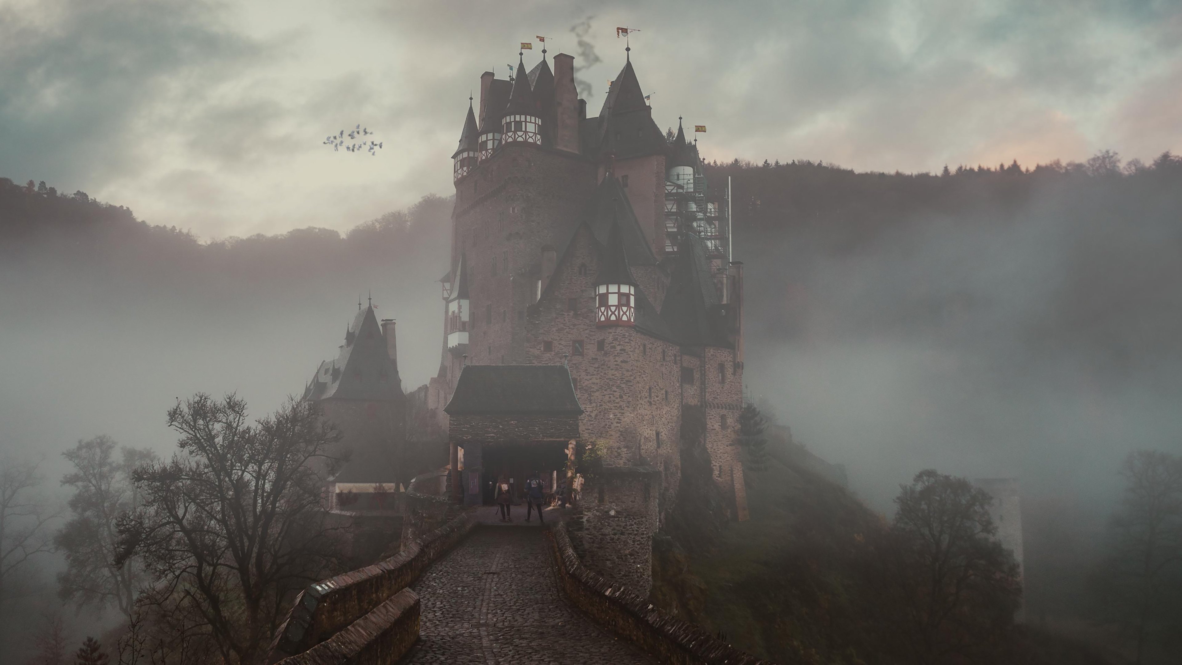 Backdrop for Dragons on the Hill