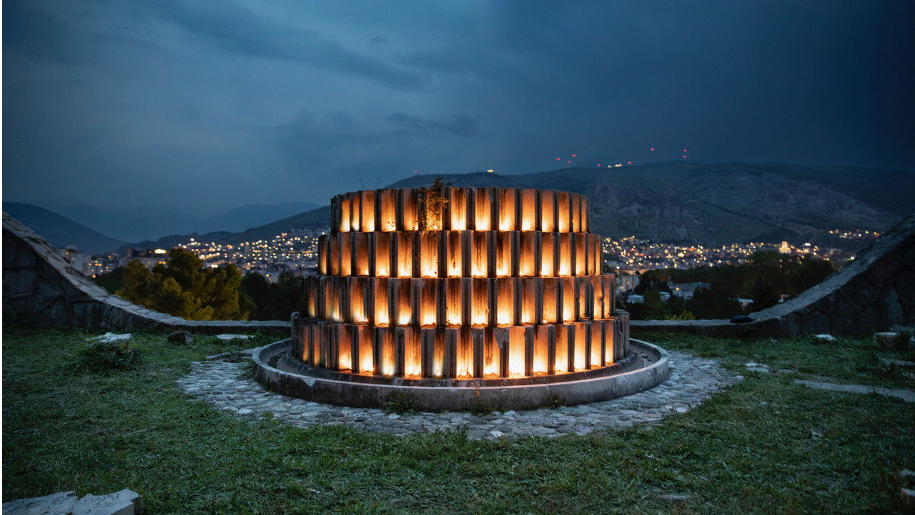 Backdrop for The Partisan Necropolis