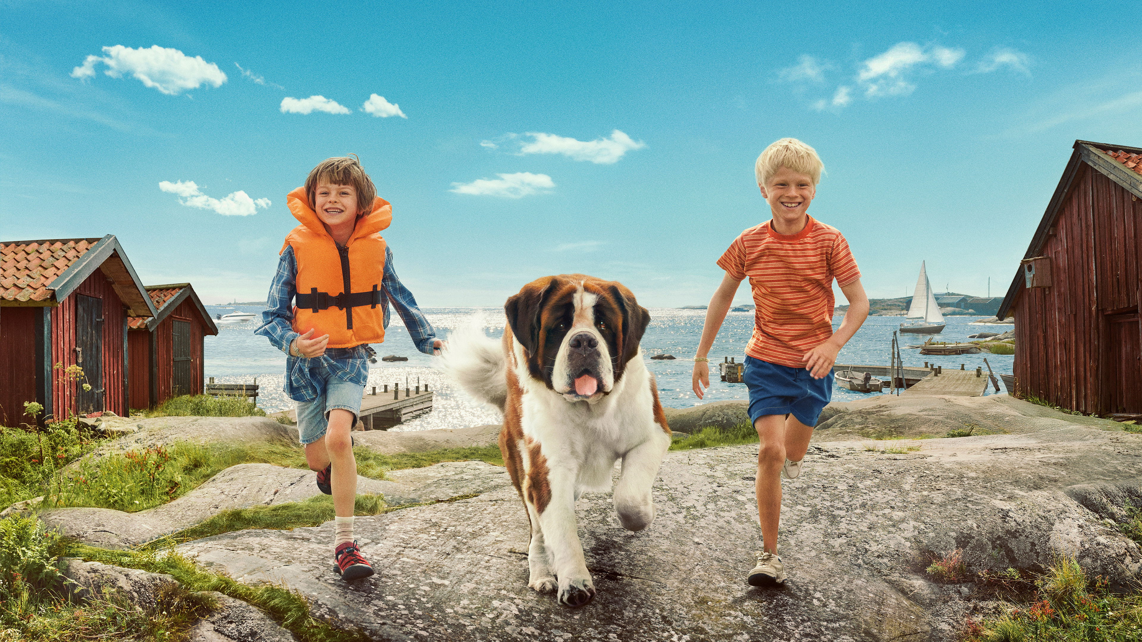 Backdrop for Vi på Saltkråkan