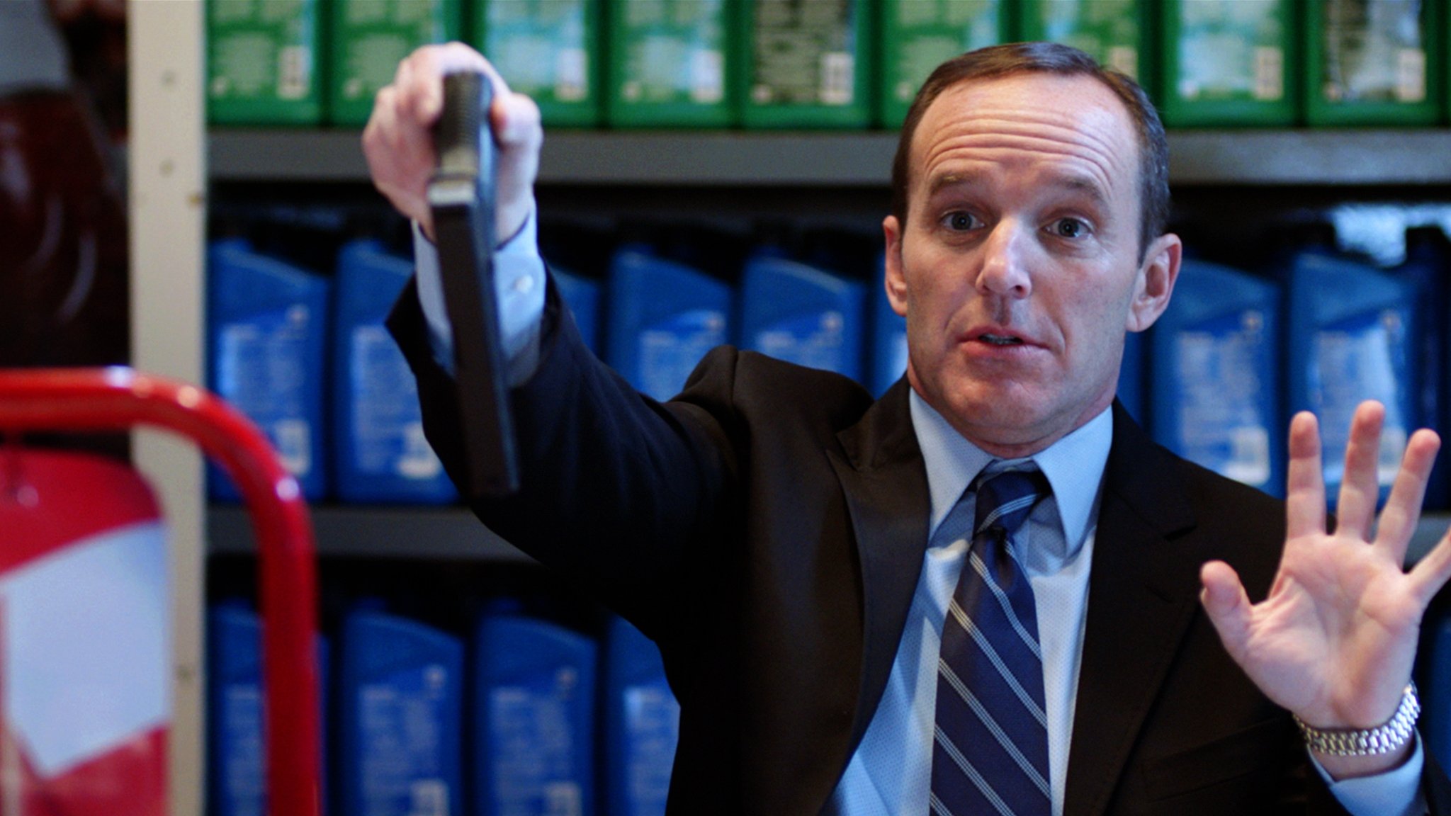 Backdrop for Marvel One-Shot: A Funny Thing Happened on the Way to Thor's Hammer