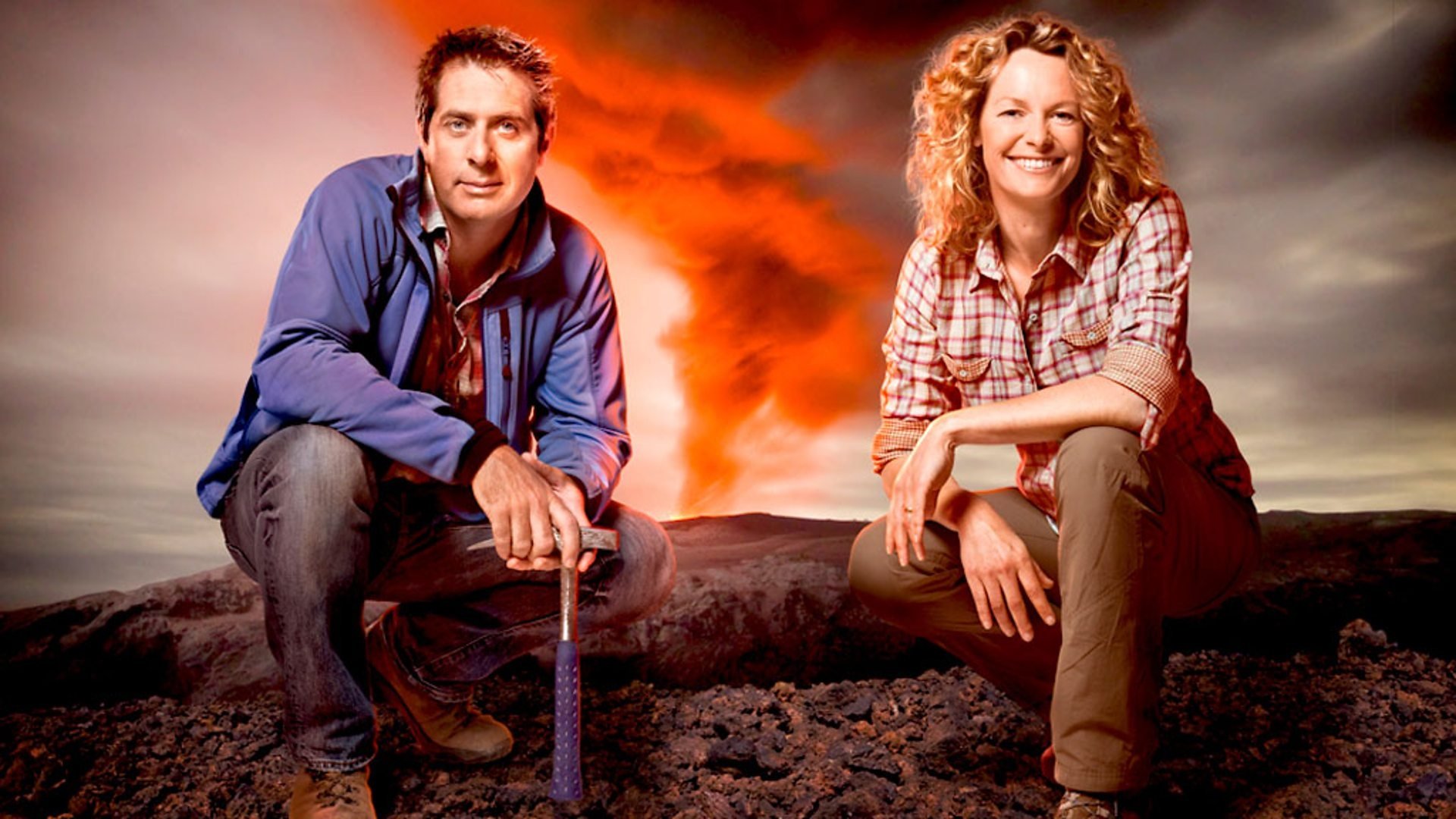 Backdrop for Volcano Live