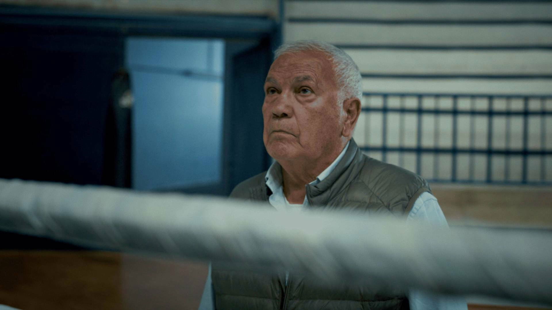 Backdrop for Miguel Velázquez. El catedrático del ring