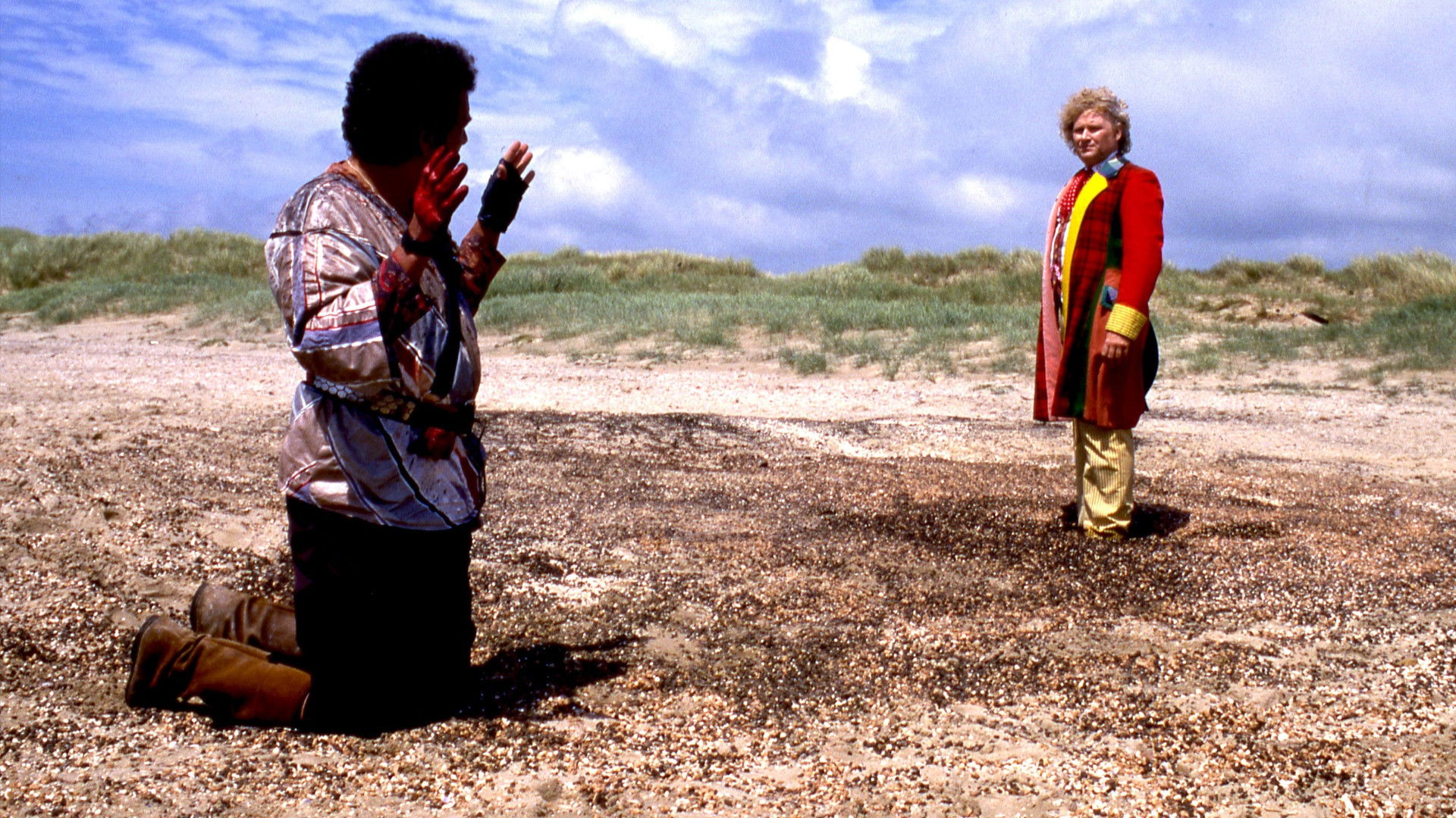 Backdrop for Doctor Who: The Ultimate Foe