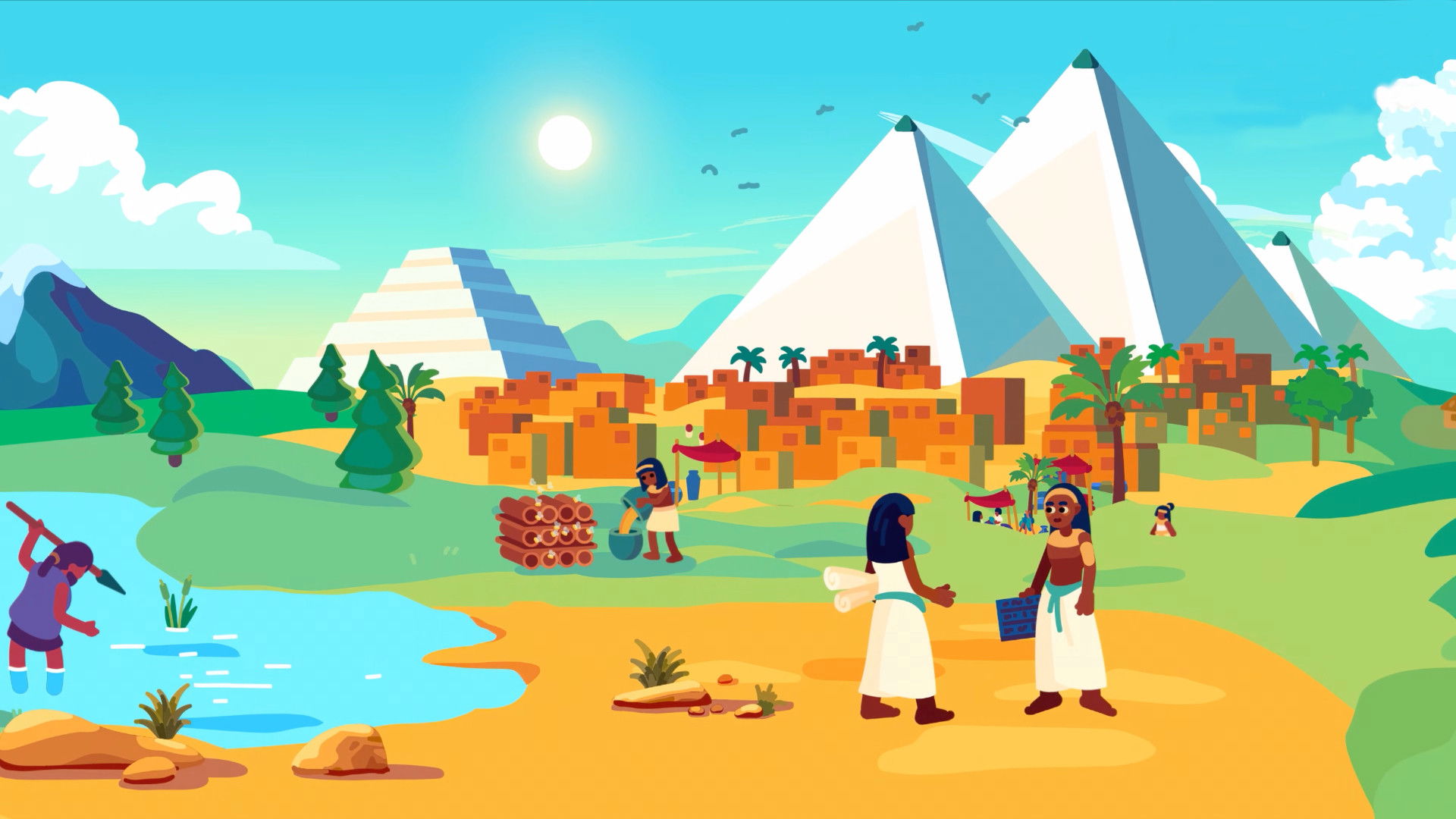 Backdrop for All Of Human History In One Hour