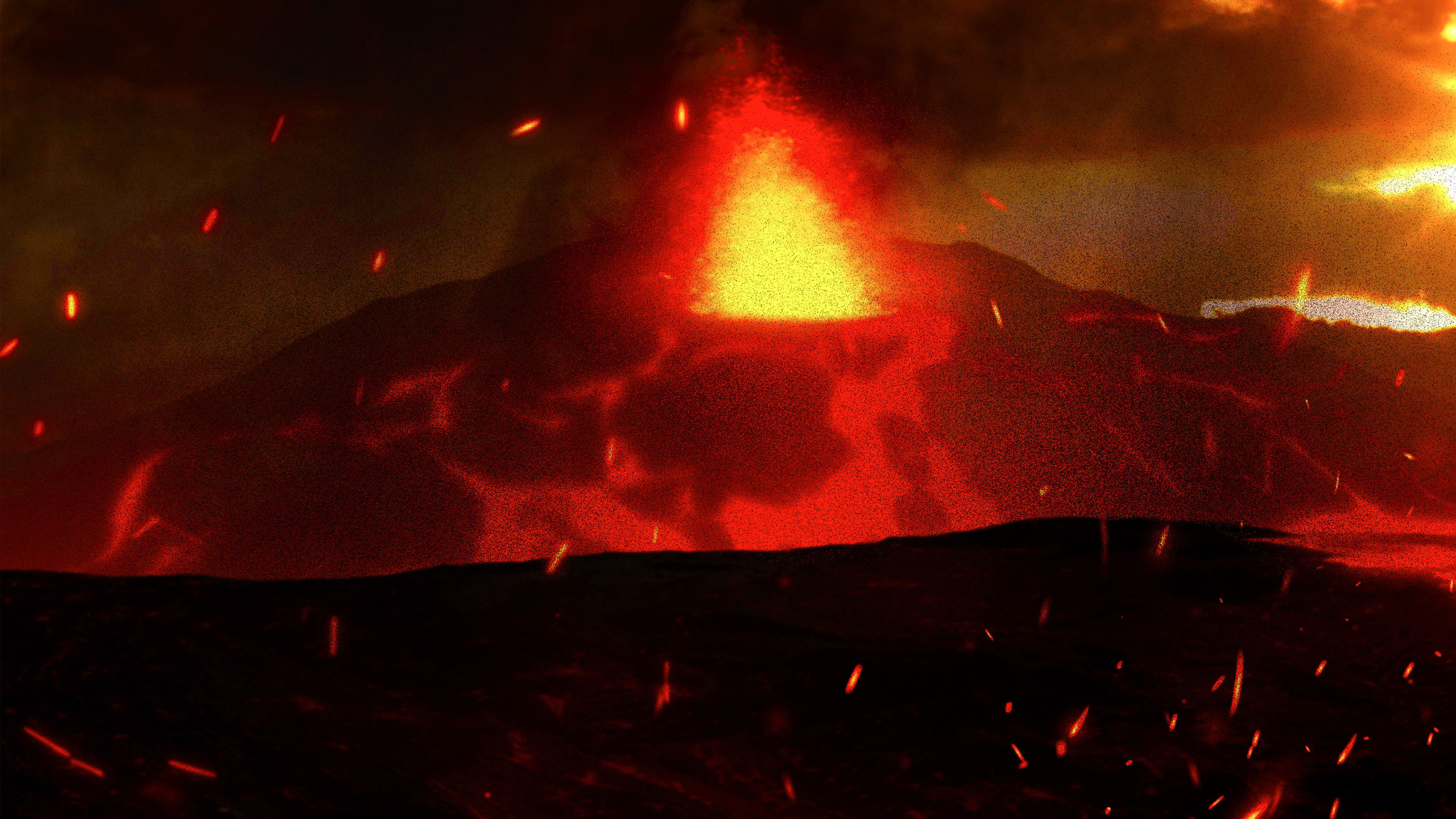 Backdrop for Down To The Earth's Core