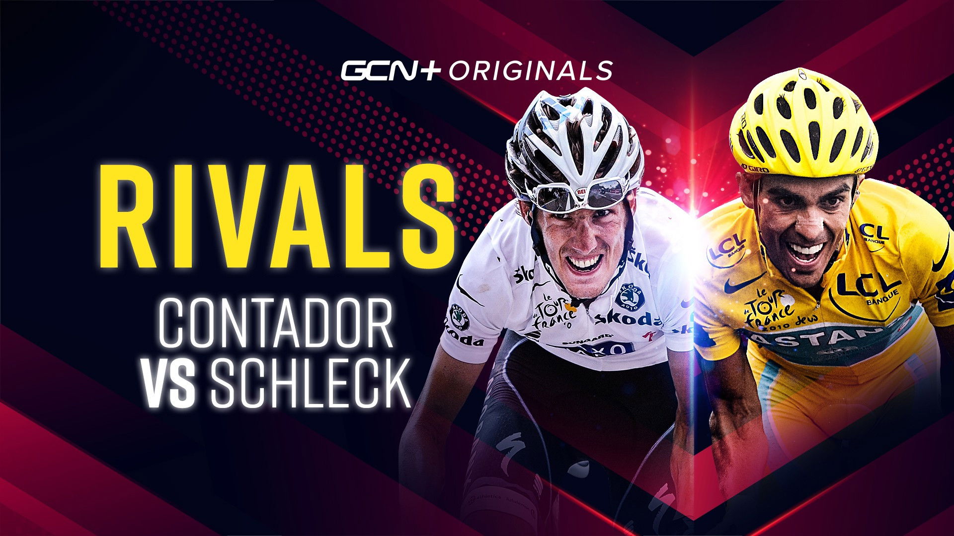 Backdrop for Rivals: Contador vs Schleck