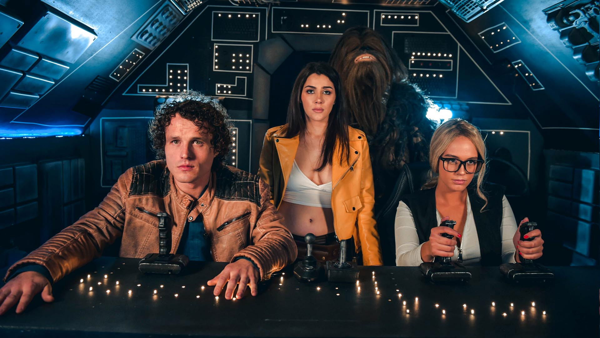 Backdrop for Hand Solo: A DP XXX Parody