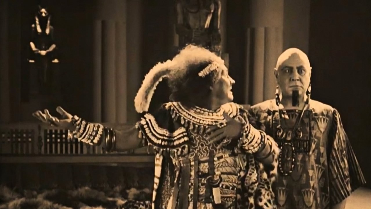 Backdrop for The Loves of Pharaoh