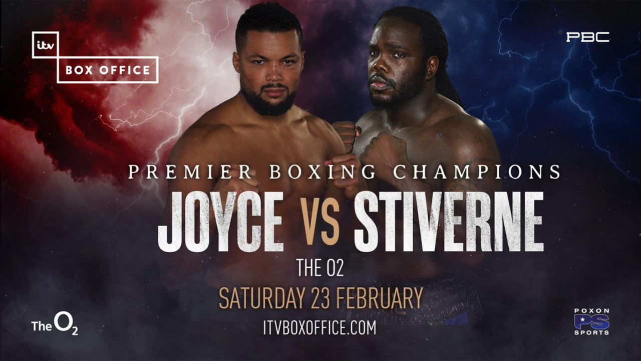 Backdrop for Joe Joyce vs. Bermane Stiverne