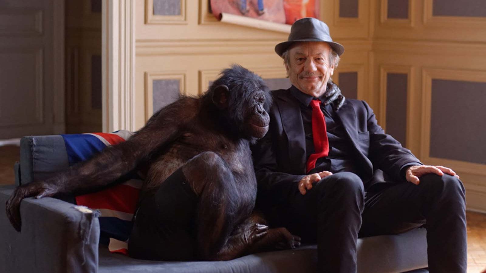 Backdrop for Me and El Che