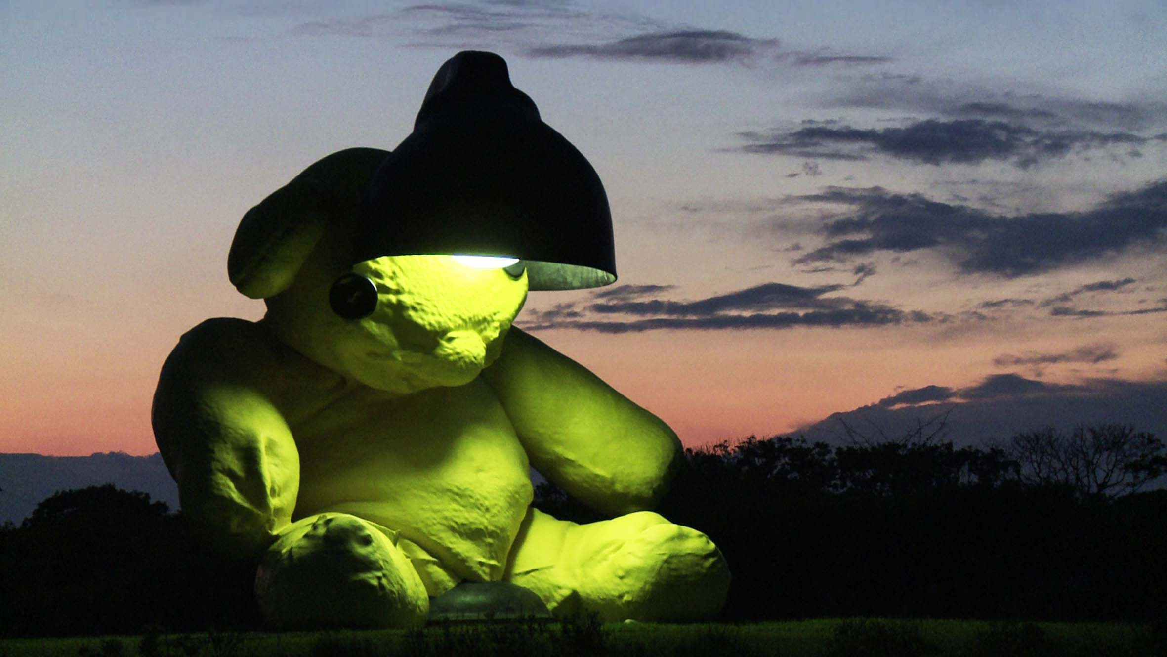 Backdrop for Urs Fischer