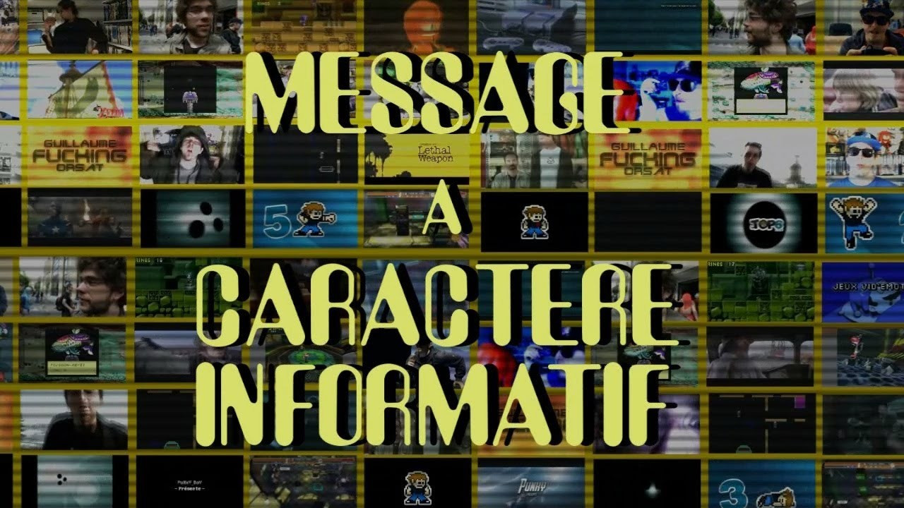 Backdrop for Message à caractère informatif