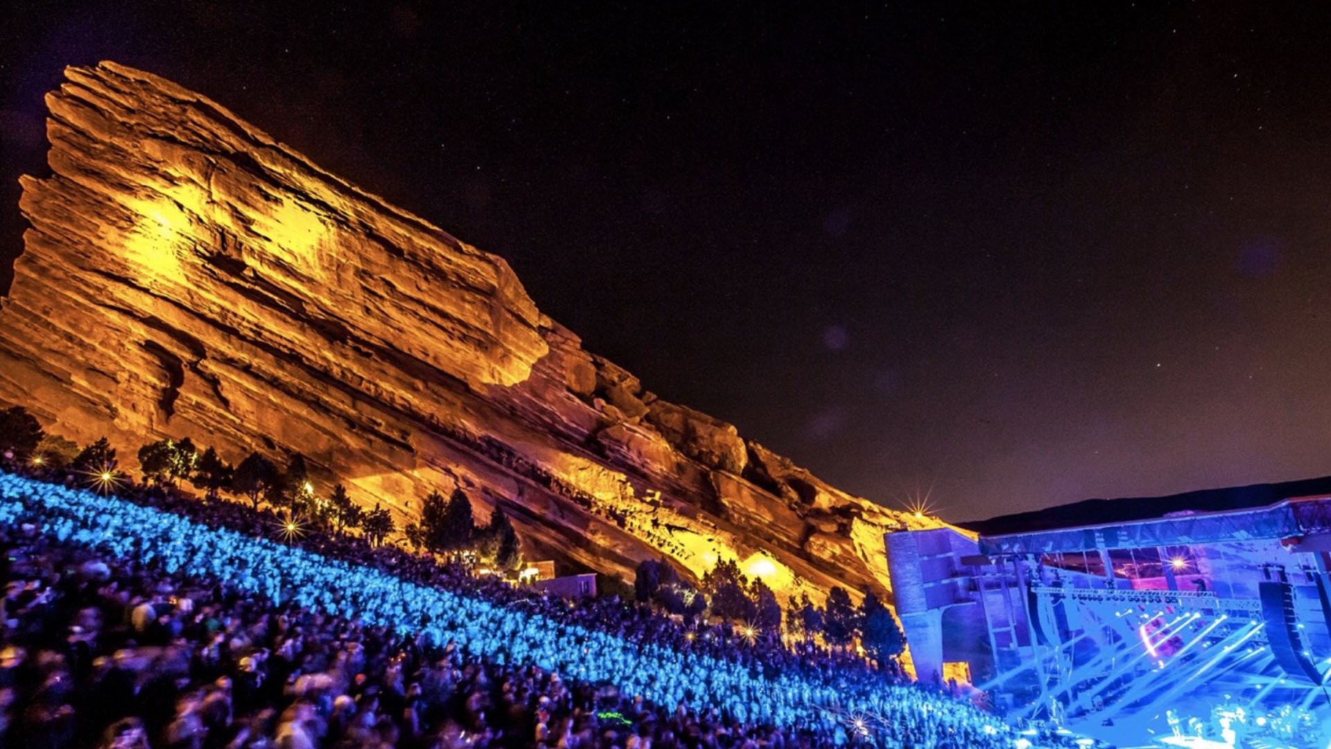 Backdrop for Incubus - Alive at Red Rocks