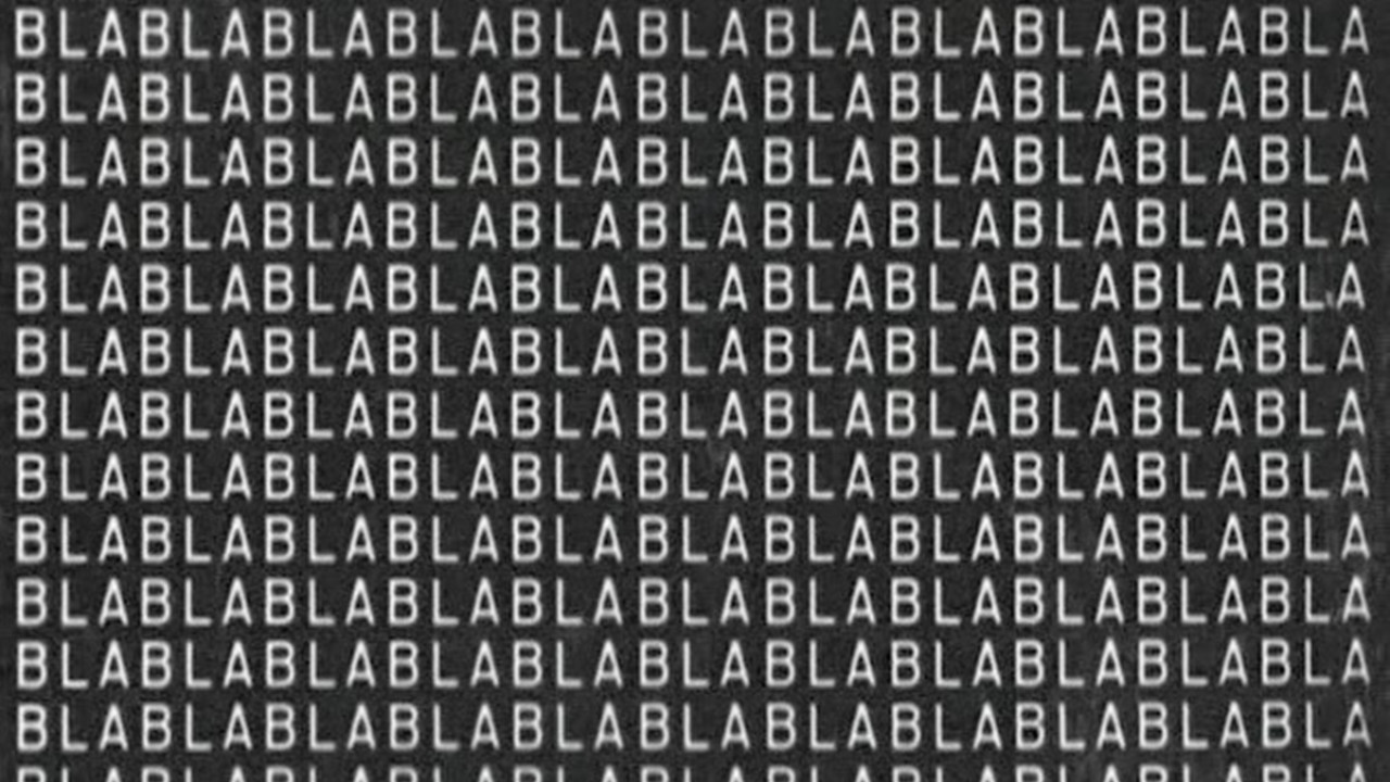 Backdrop for BLABLABLÁ