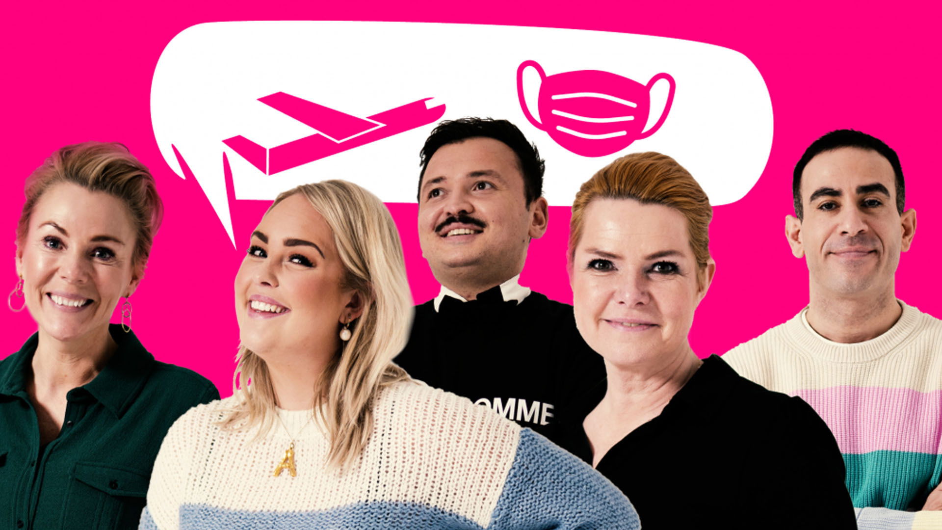 Backdrop for Dig, mig og corona