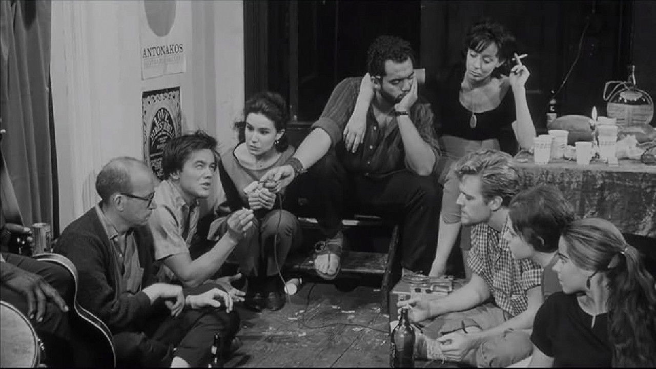 Backdrop for Greenwich Village Story