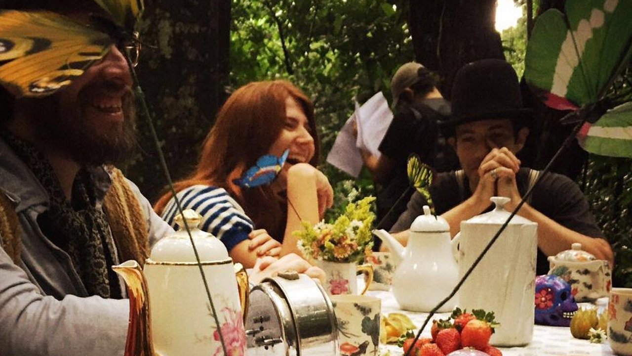 Backdrop for O Chá de Alice