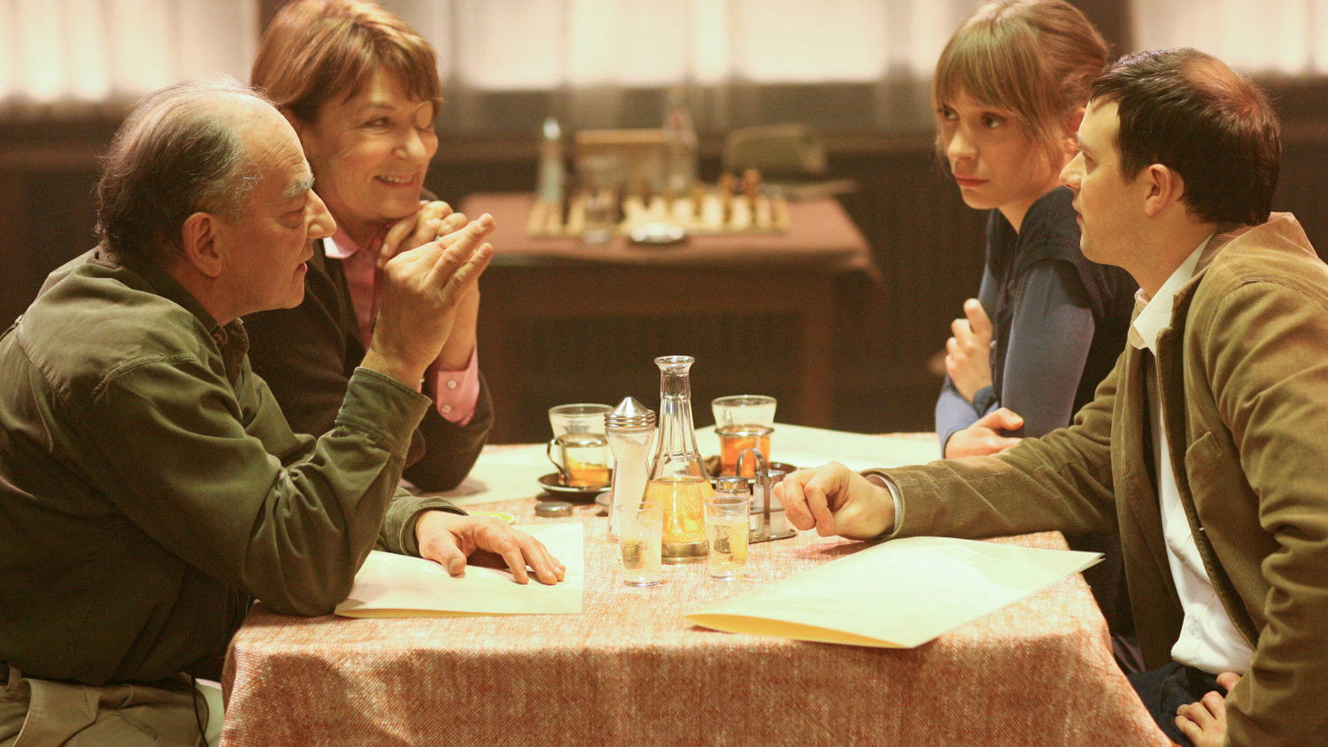 Backdrop for Au Café Romand