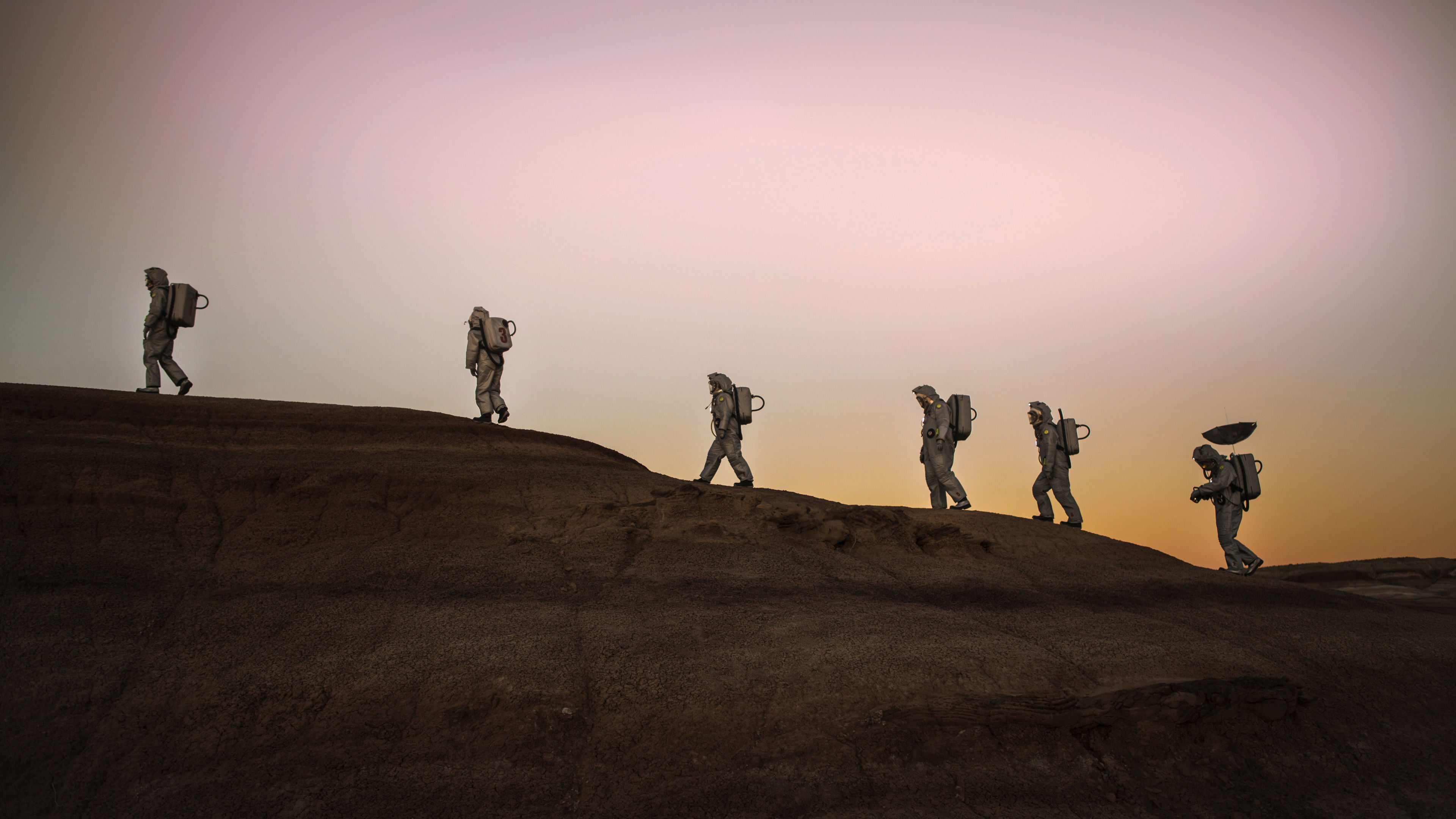 Backdrop for Trash on Mars