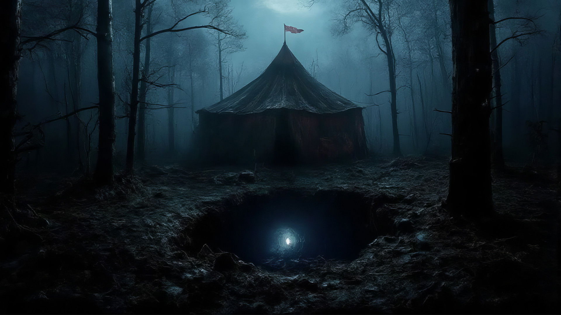 Backdrop for Circus Satanicus