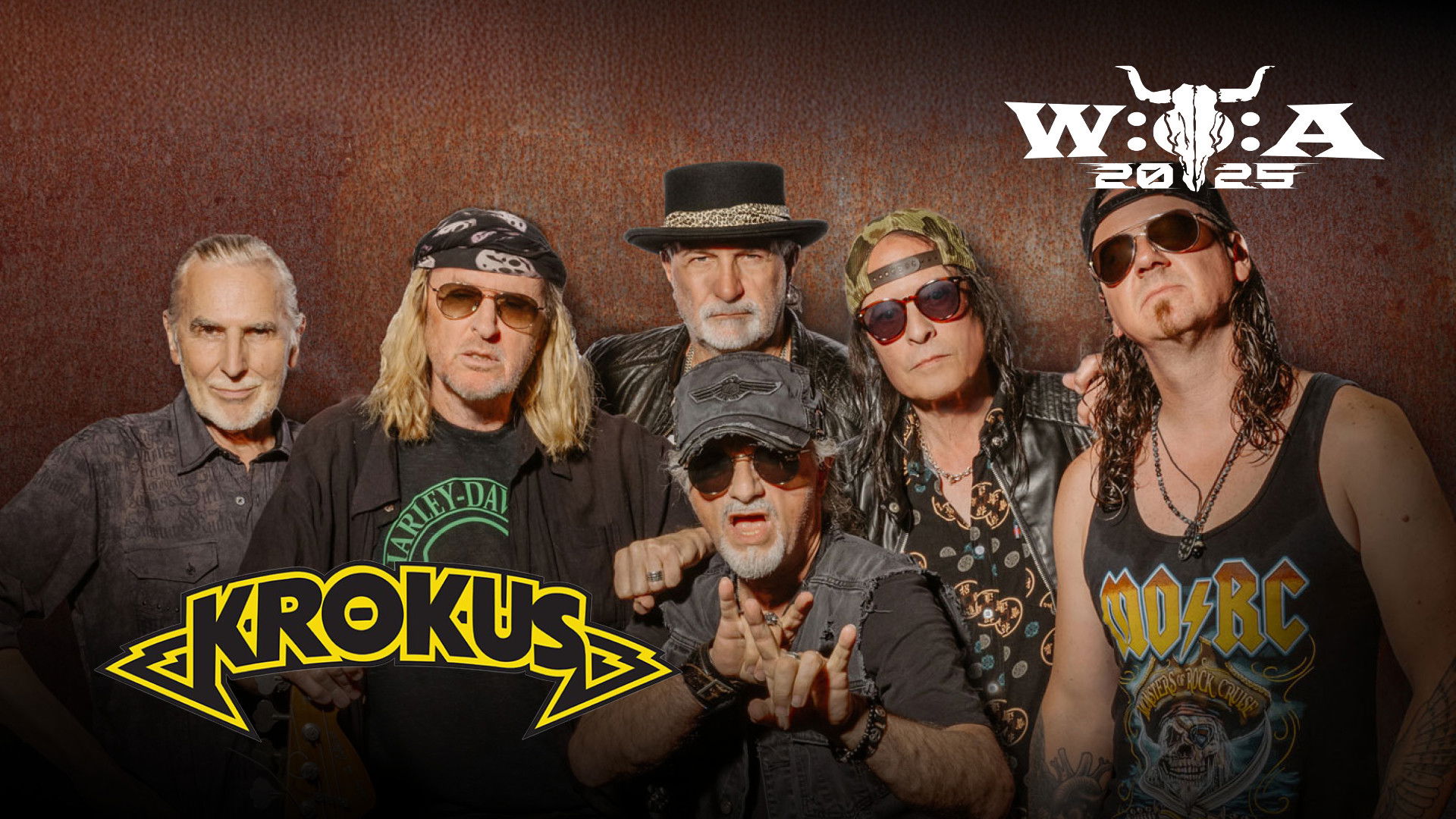 Backdrop for Krokus Live at Wacken Open Air 2025