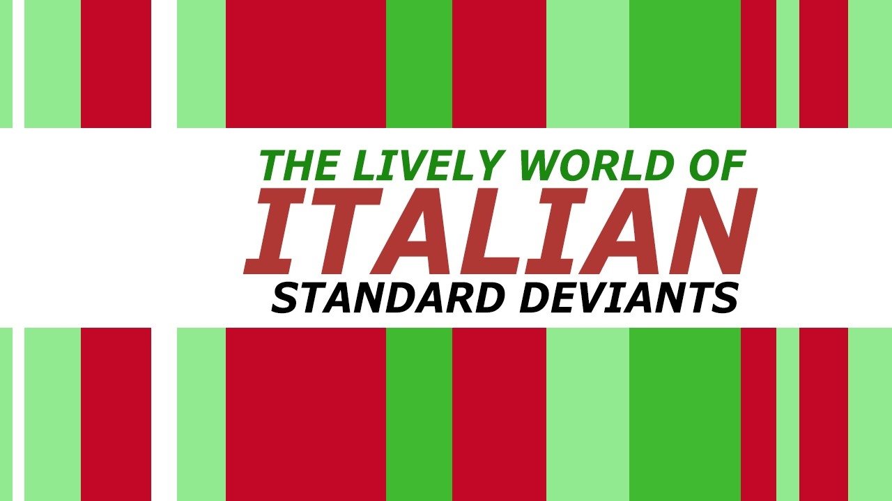Backdrop for Standard Deviants - The Lively World of Italian: Nouns, Verbs & Adjectives