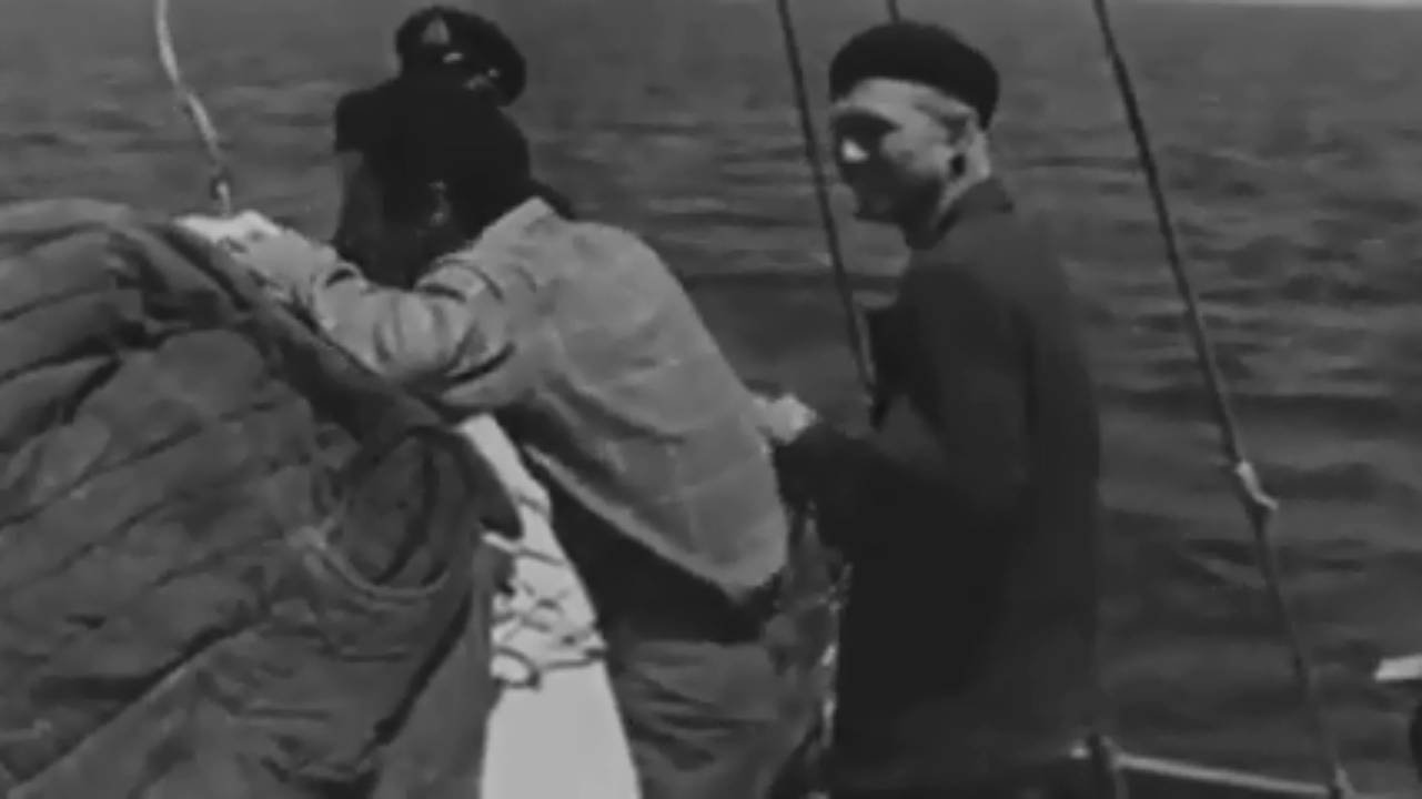 Backdrop for Man Overboard