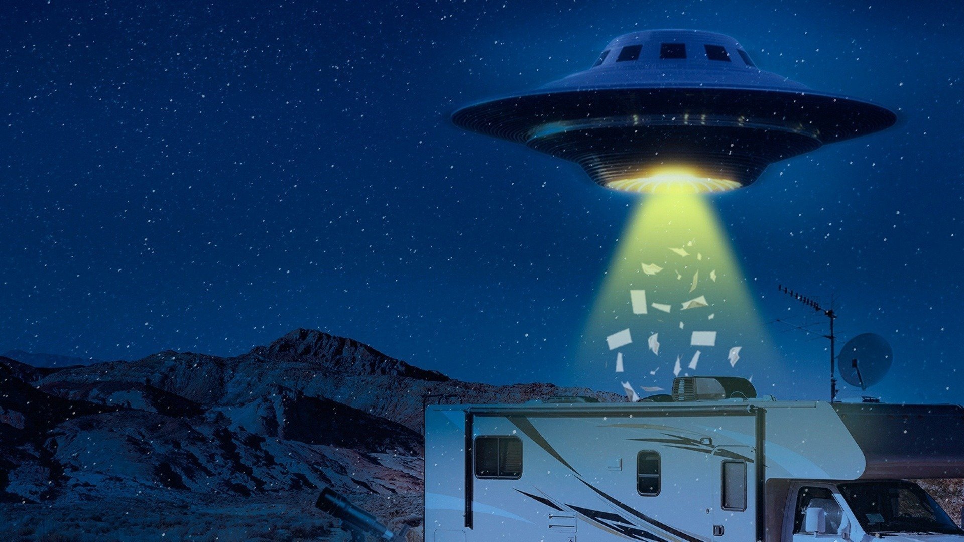 Backdrop for Evidence of the Unexplained 