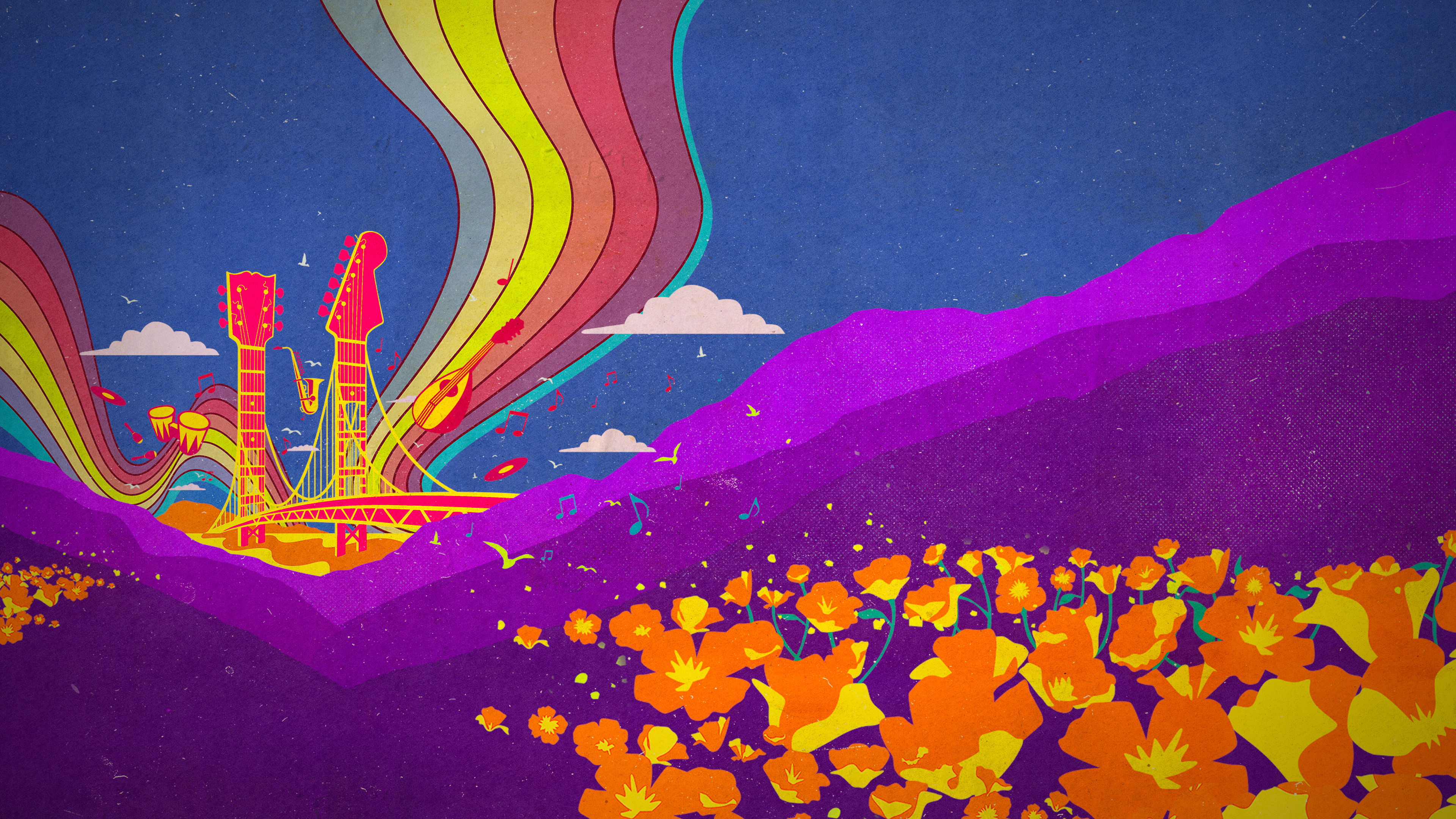 Backdrop for San Francisco Sounds: A Place in Time