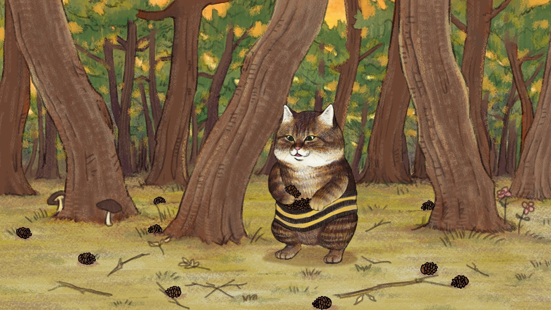 Backdrop for I, Tsushima