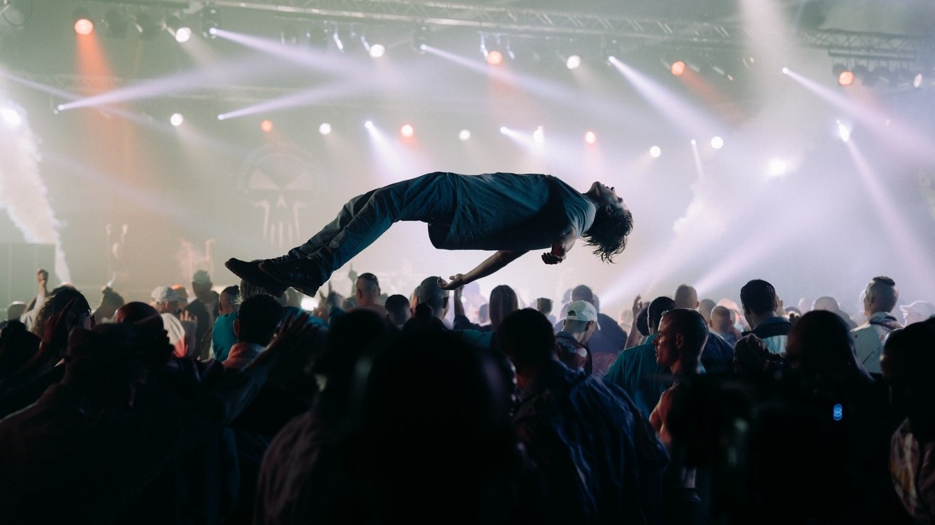 Backdrop for Hardcore Never Dies