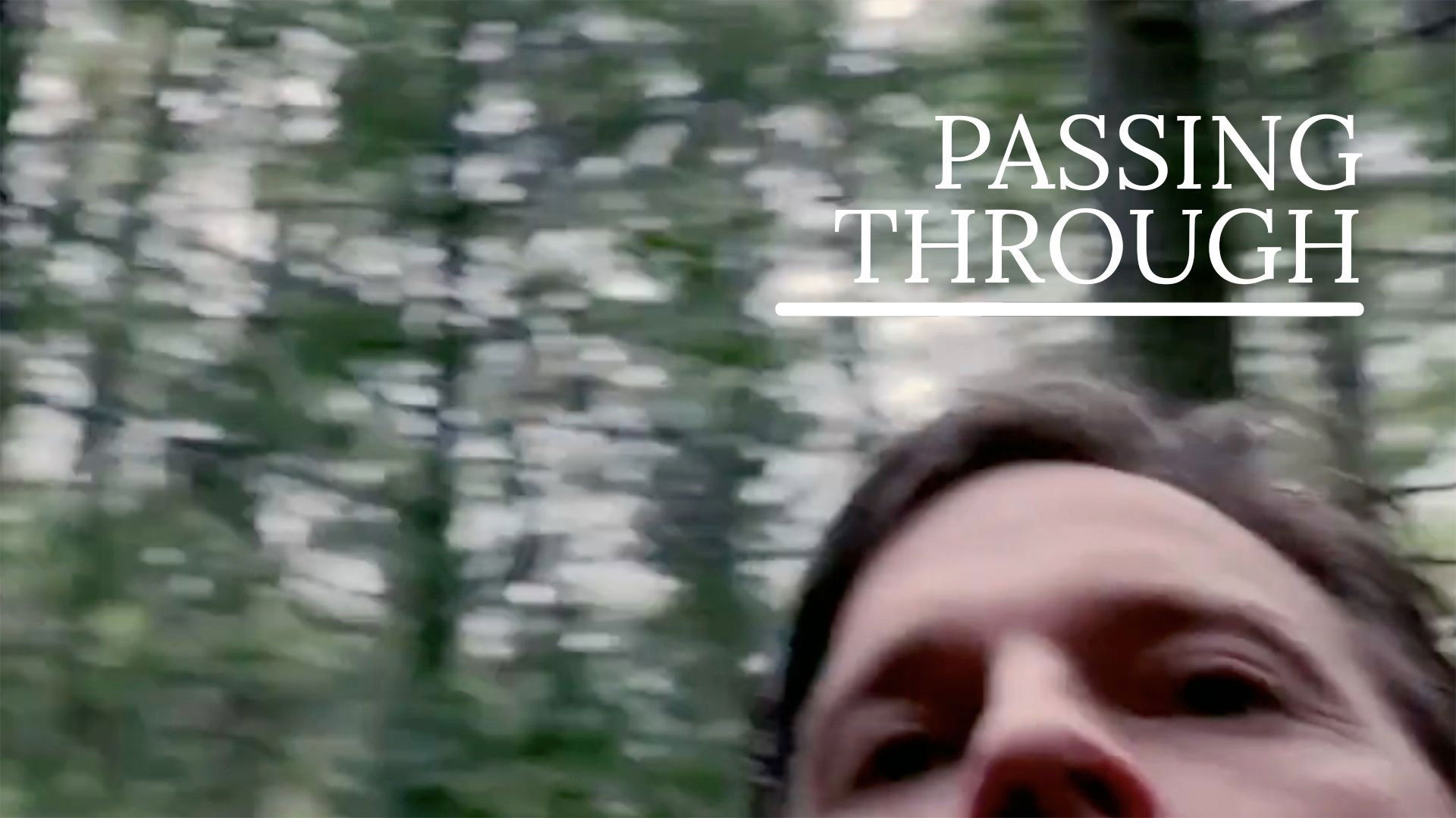 Backdrop for Passing Through