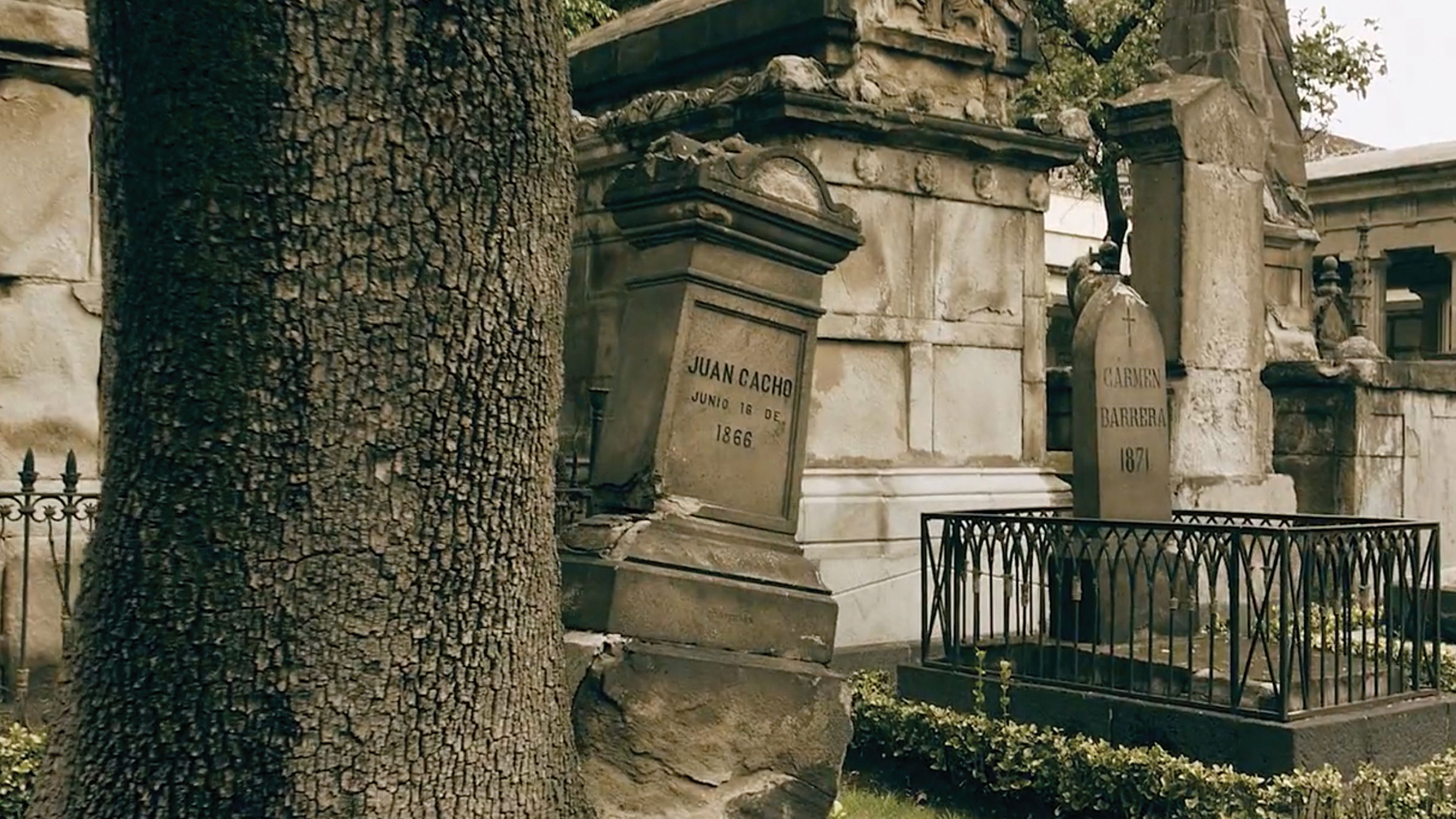 Backdrop for Susurros del Panteón