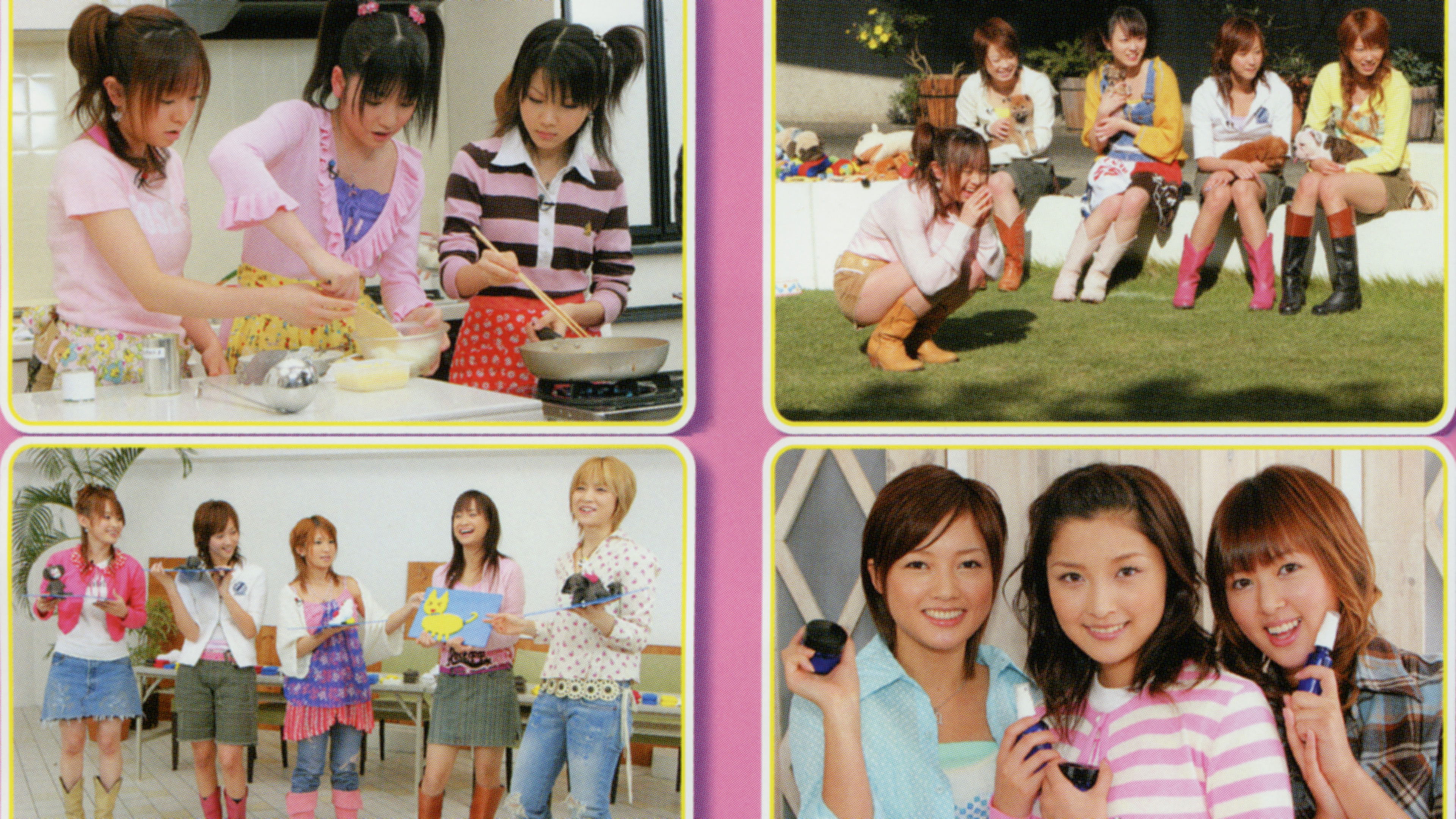 Backdrop for Morning Musume. DVD Magazine Vol.3