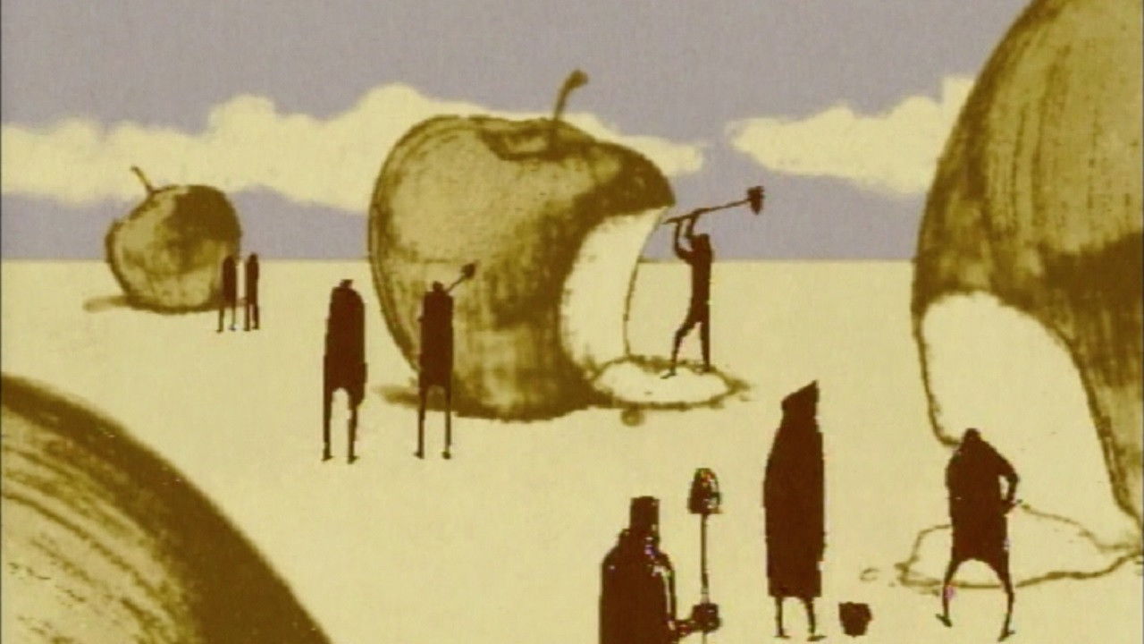 Backdrop for The Apple Incident