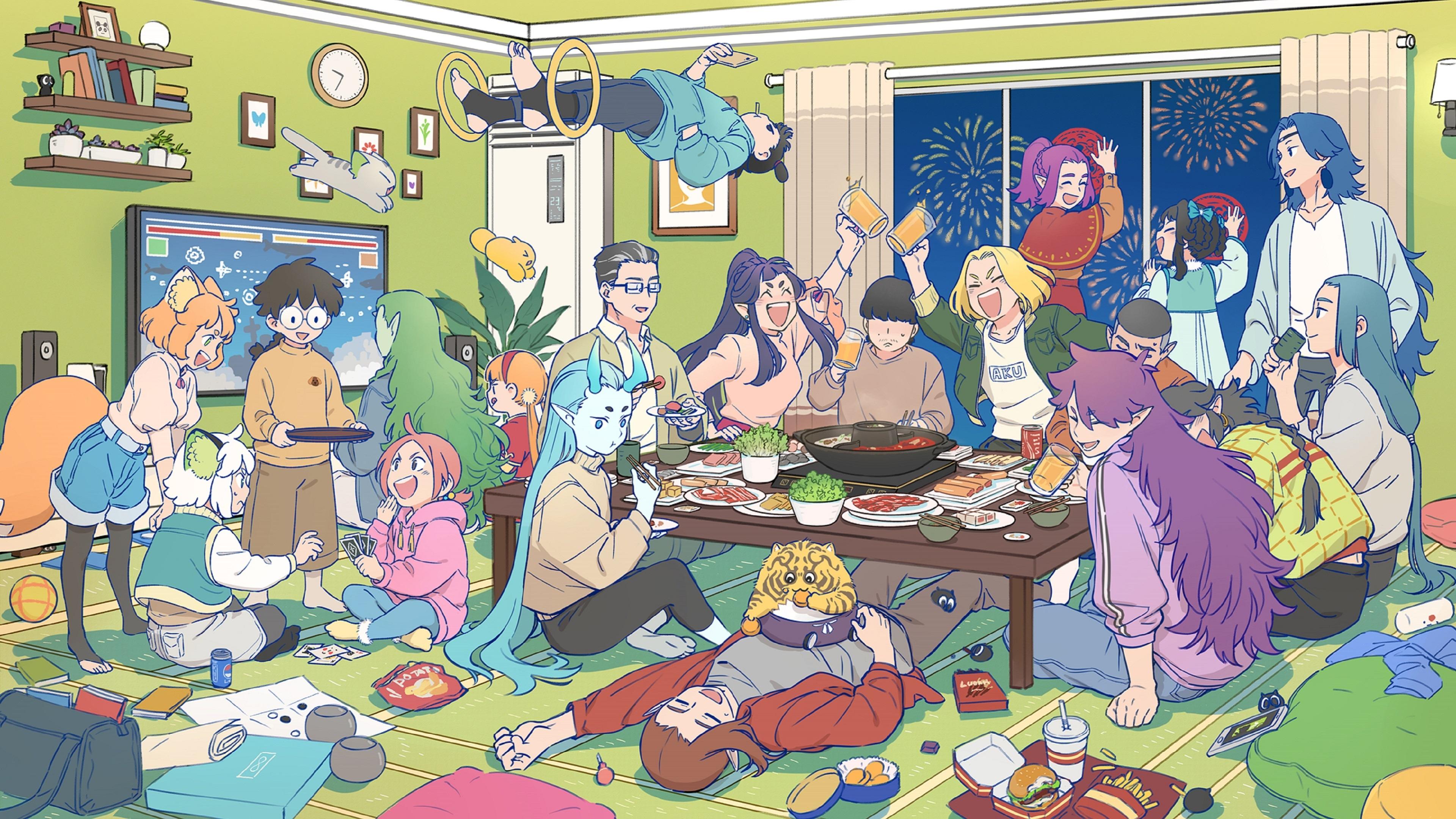 Backdrop for The Legend of Luo Xiaohei