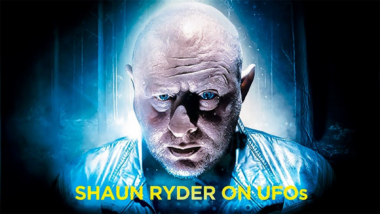 Backdrop for Shaun Ryder on UFOs