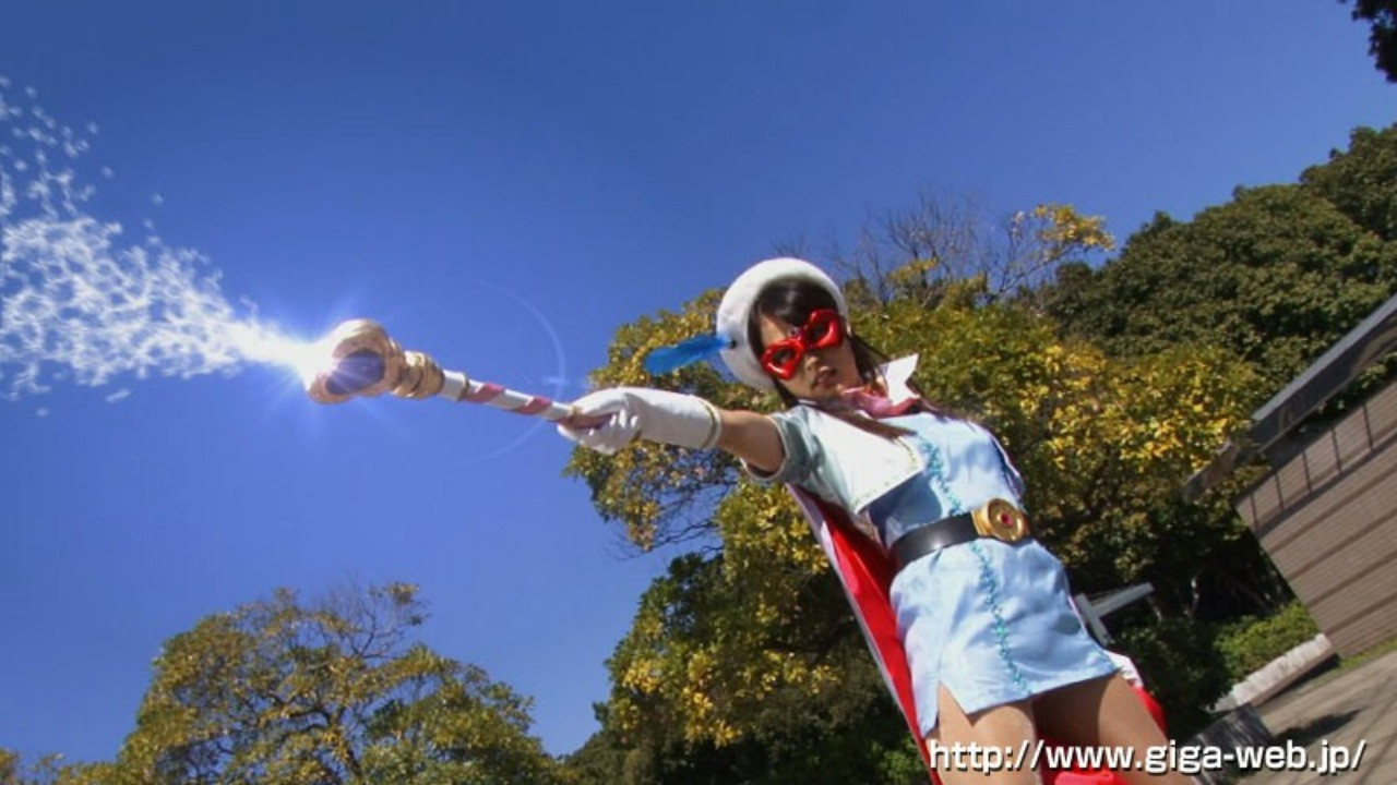 Backdrop for A Development Project of RapeHunter File 07:Pretty Kamen Aurora -Three- VS New Rape Hunter Tsuno Miho