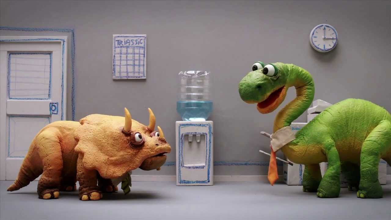 Backdrop for Dinosaur Office