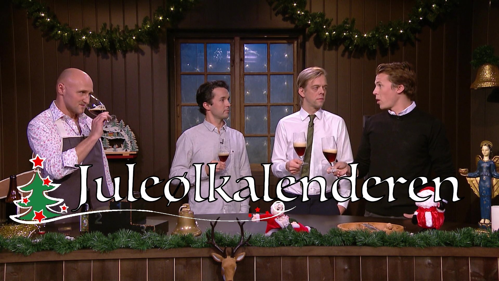 Backdrop for Juleølkalenderen