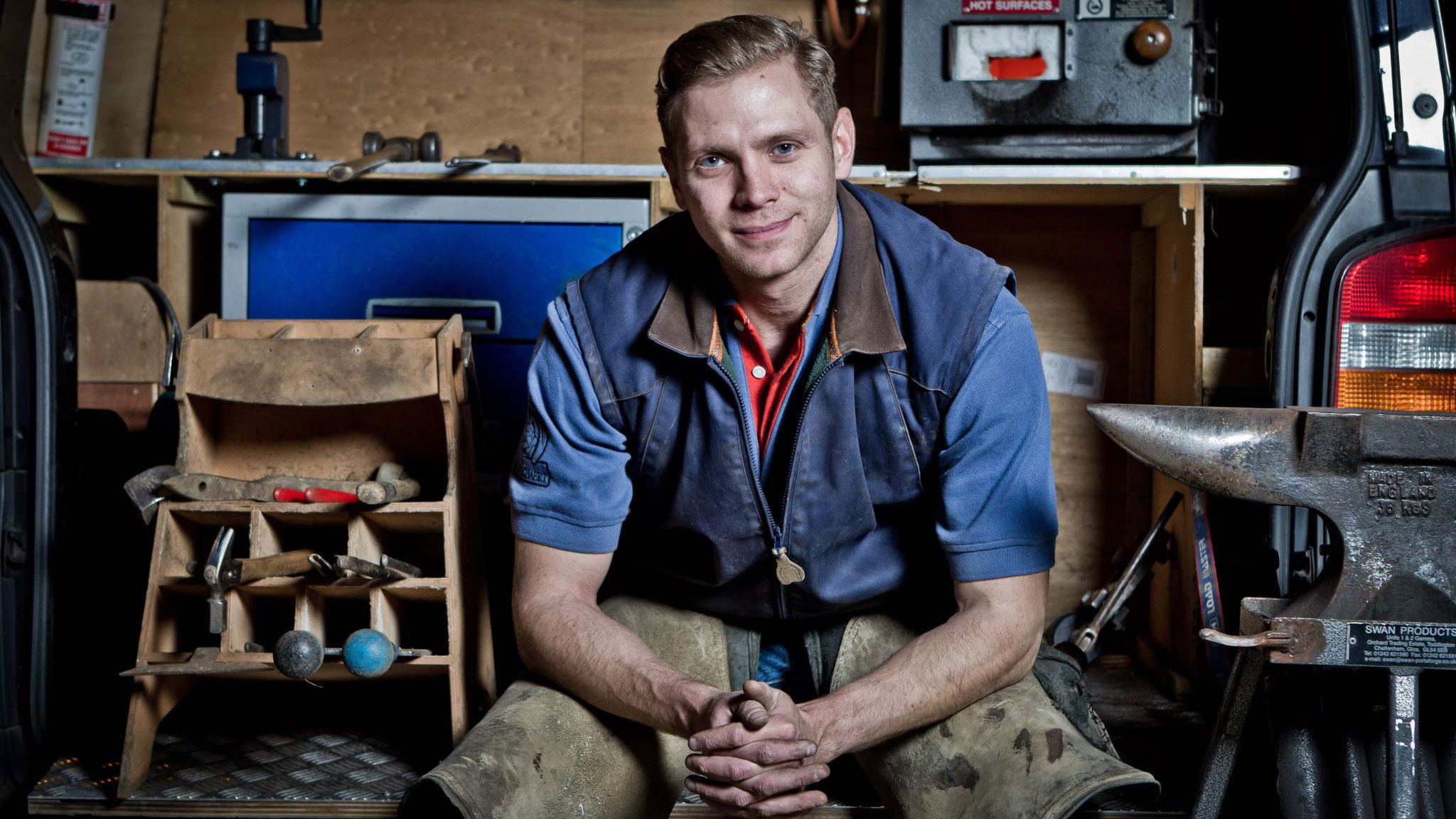 Backdrop for Dean Dibsdall: Model Farrier