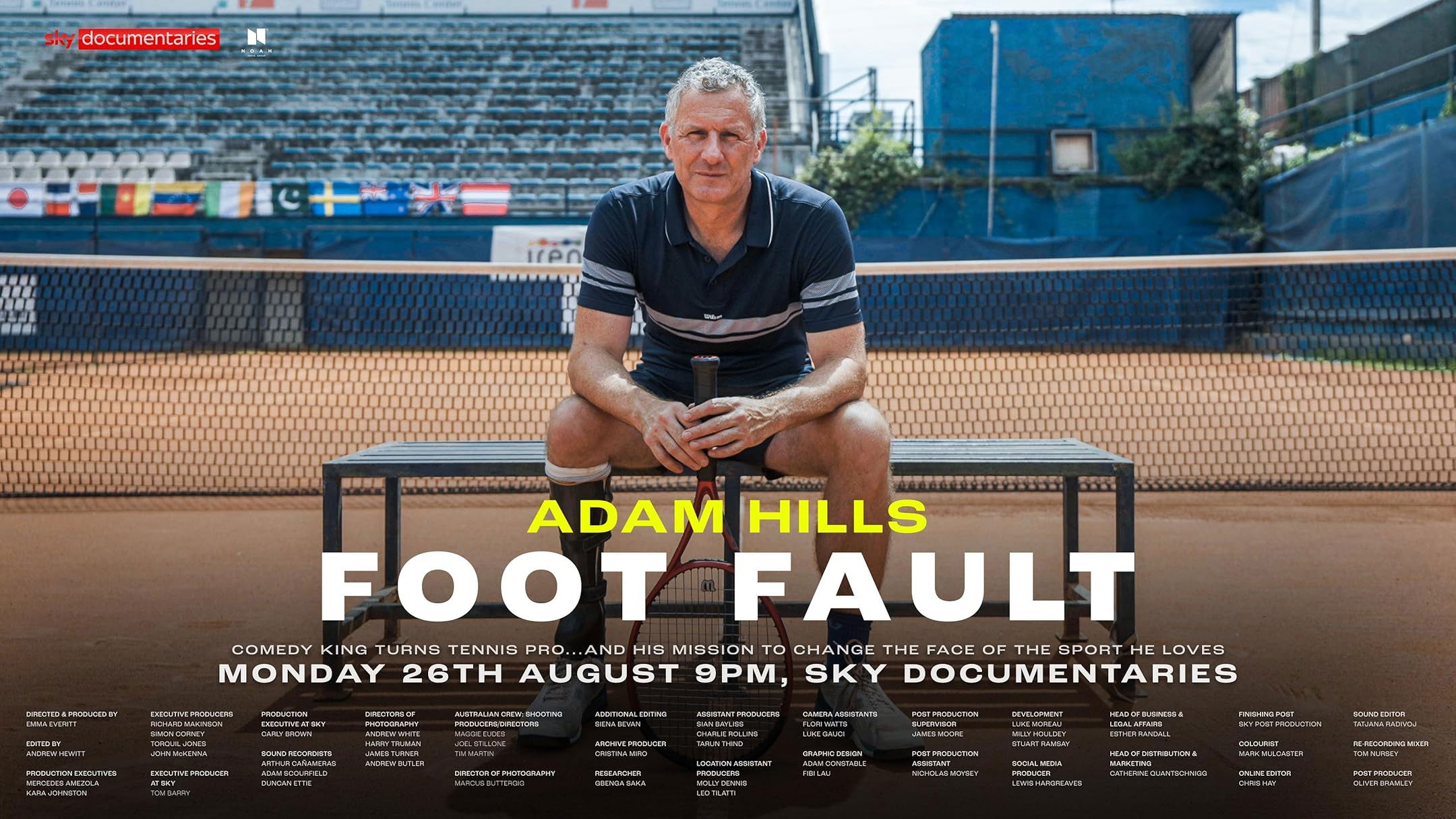 Backdrop for Adam Hills: Foot Fault